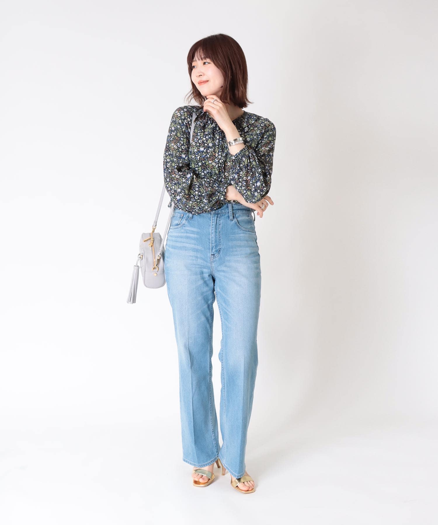 フレアパンツLotus【Healthy Denim/ヘルシーデニム】 | AND ON JIONE