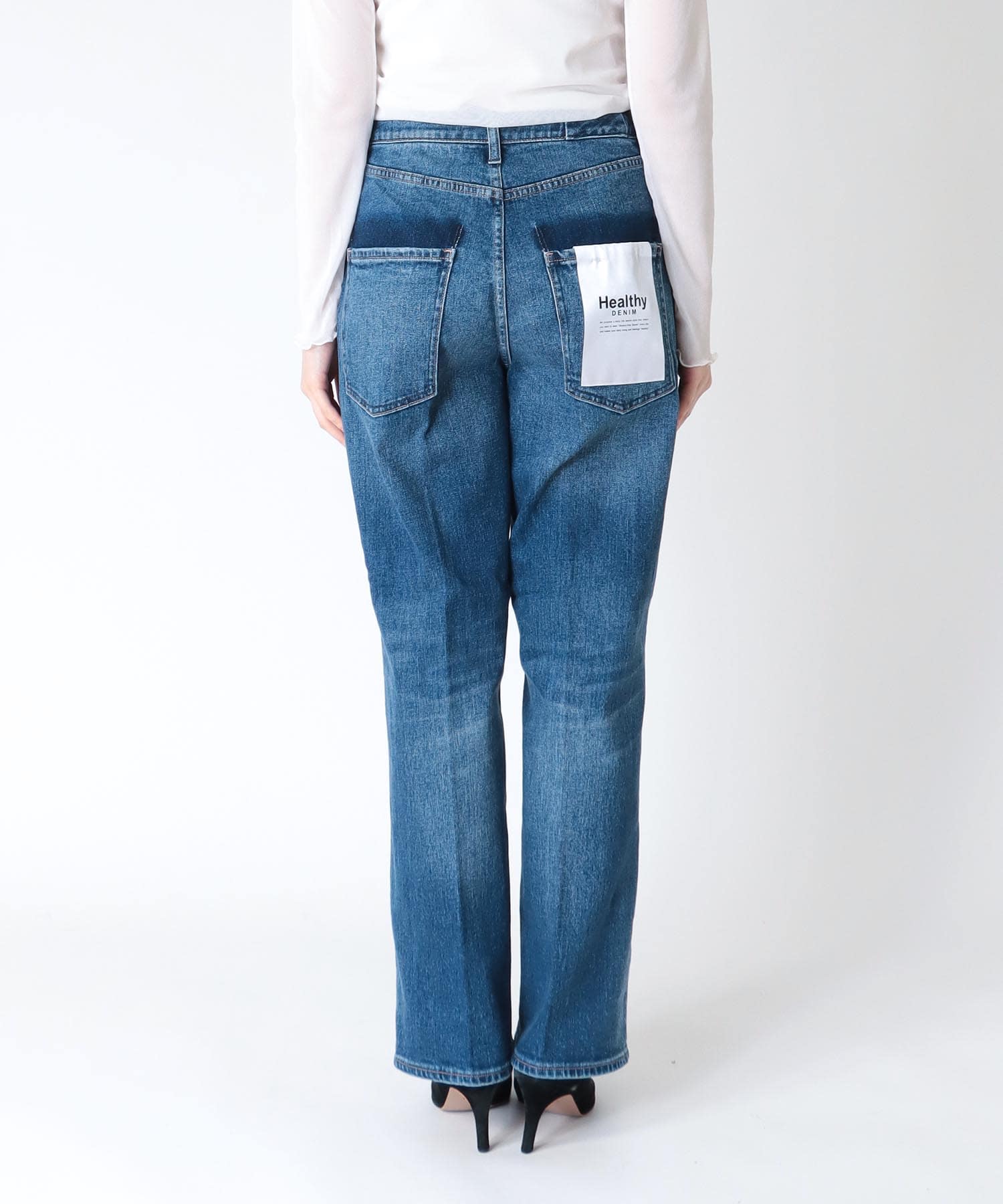 国内正規品 Healthy DENIM ヘルシーデニム ハイライズストレートデニム