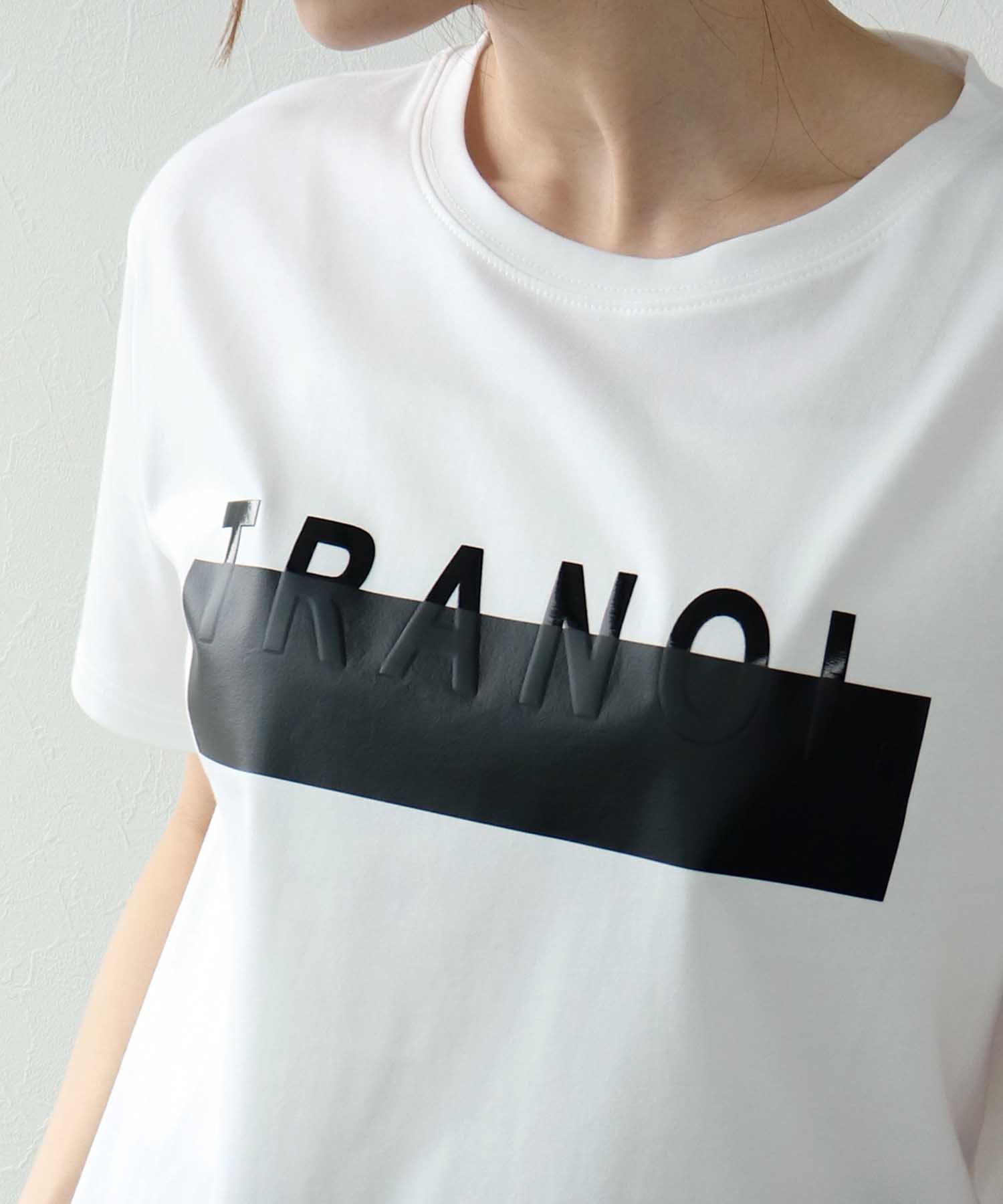 TRANOIプリント Tシャツ