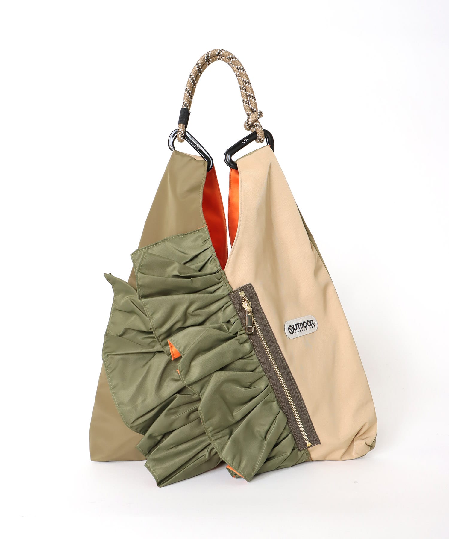 WEB先行予約】【RISLEY×OUTDOOR PRODUCT】トライアングルフリルバッグ | AND ON JIONE  STORE（アンドオン）ジオン商事公式オンラインストア