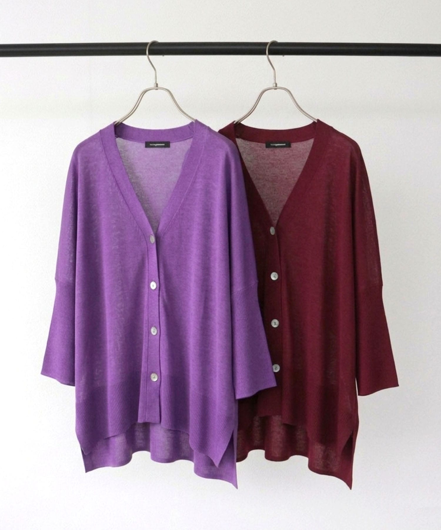 UVサラサラBOXシルエットカーディガン