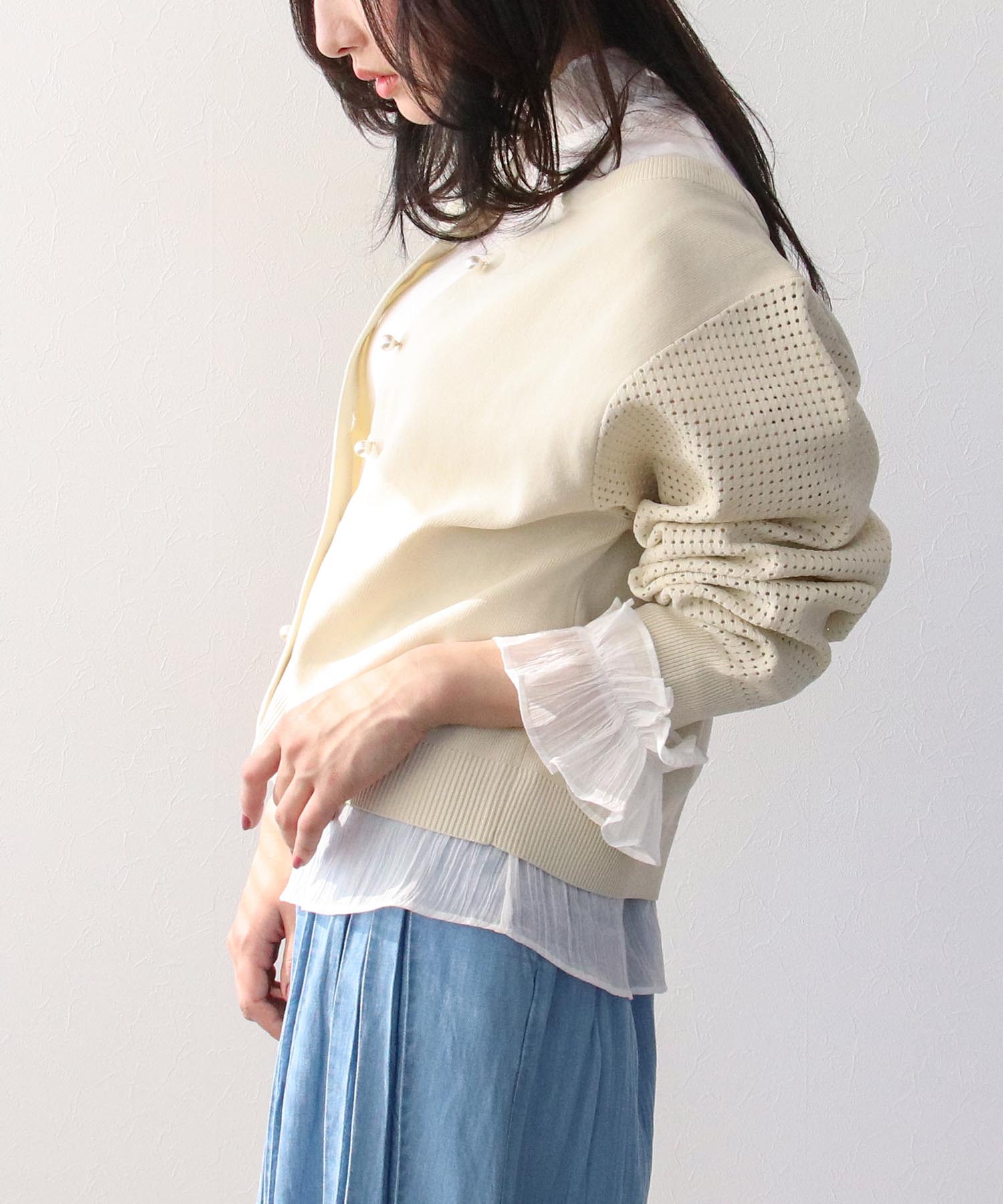 値下げ オオシマレイ Oshima Rei レーススカート - スカート