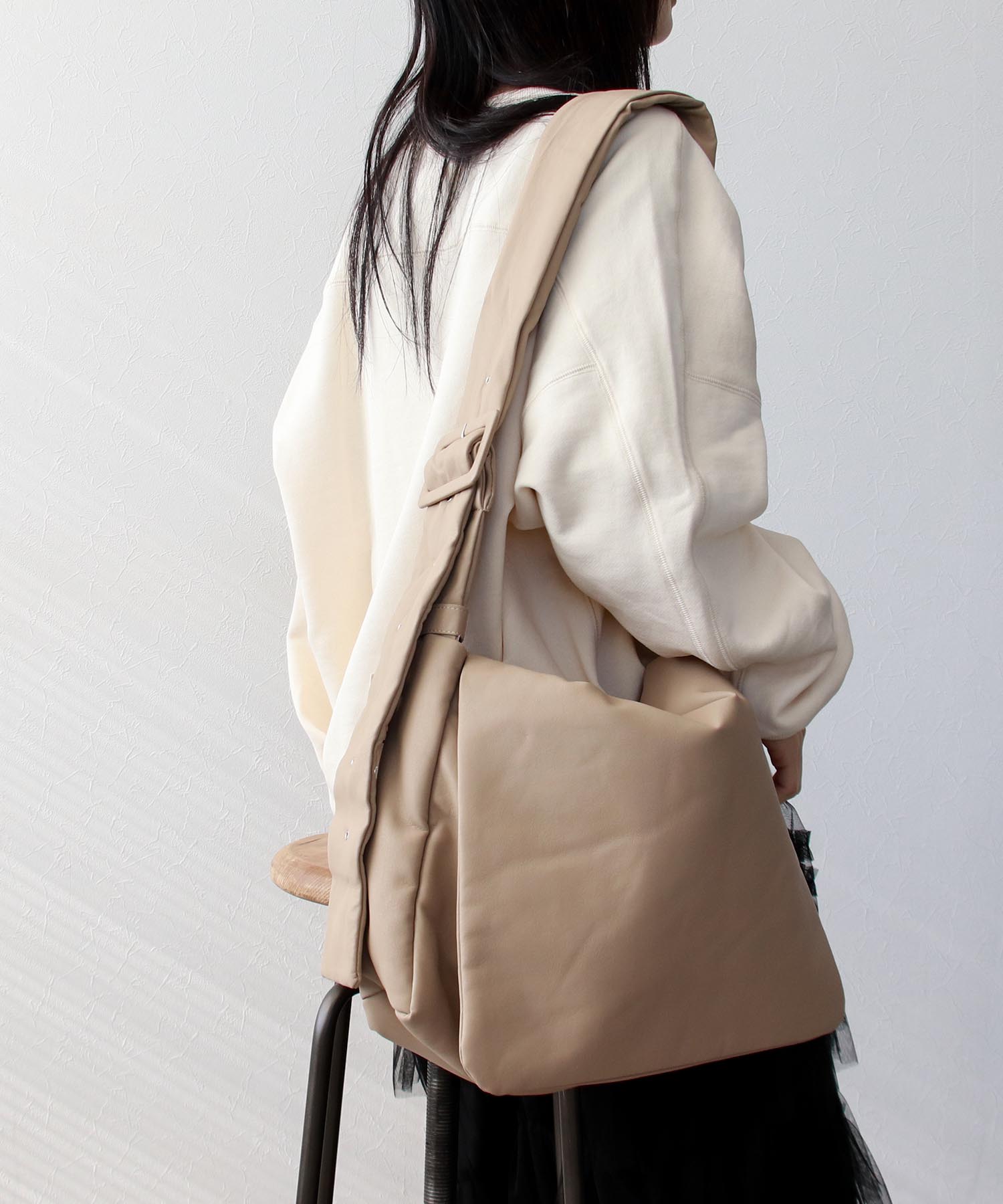 ＰＵワイドベルトショルダーBAG | AND ON JIONE STORE（アンドオン