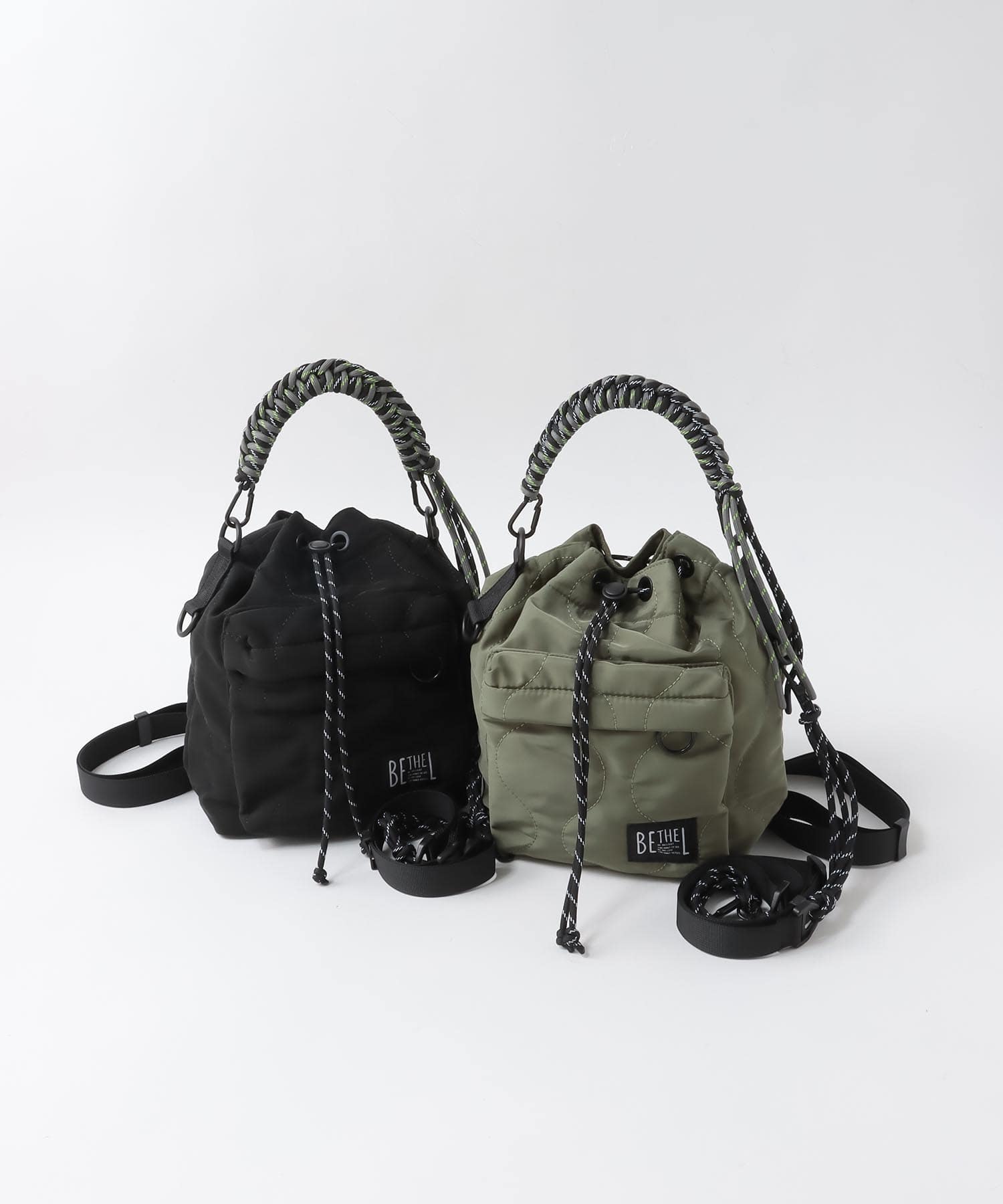 BETHEL】3WAYS DRAWSTRING BAG | AND ON JIONE STORE（アンドオン