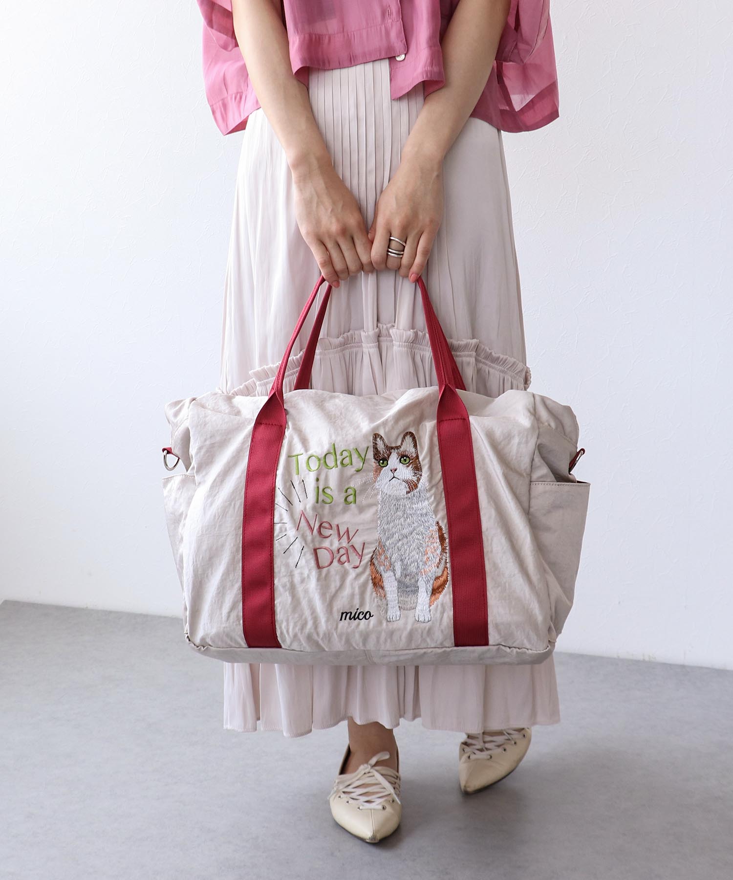 NEWキャリーオン刺繍トラベルボストンBAG | AND ON JIONE STORE（アンドオン）ジオン商事公式オンラインストア