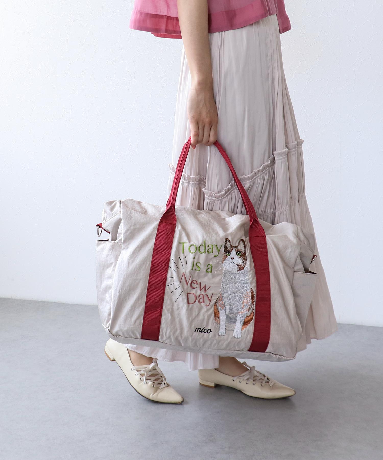 NEWキャリーオン刺繍トラベルボストンBAG | AND ON JIONE STORE（アンドオン）ジオン商事公式オンラインストア