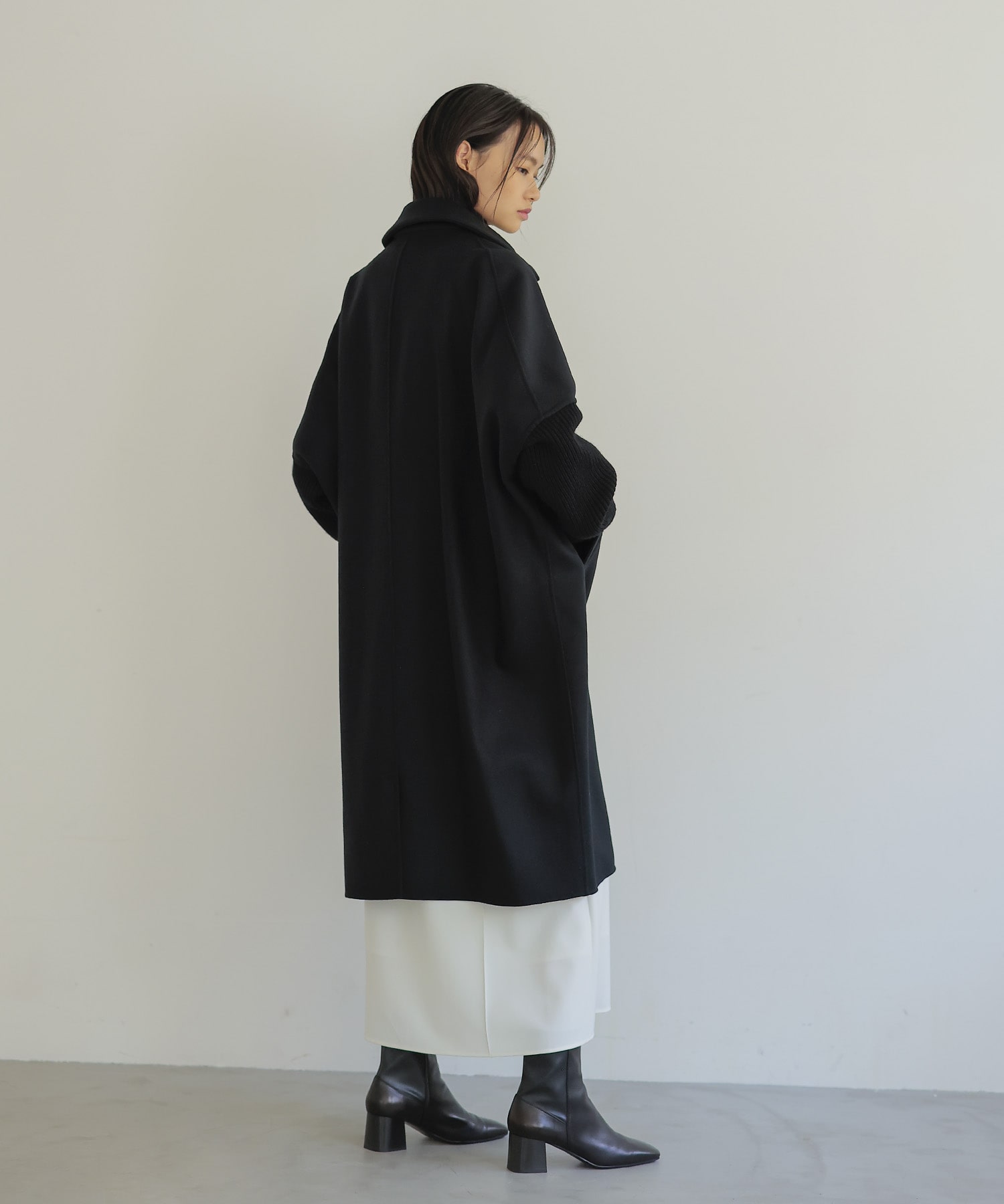 Hart＞sleeve rib sander coat | AND ON JIONE STORE（アンドオン