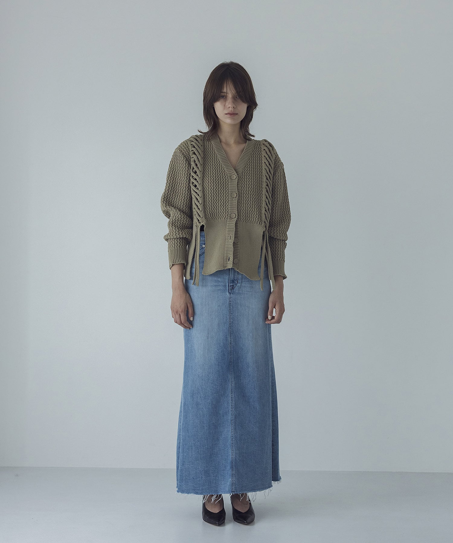 YANUK＞maxi A-line skirt | AND ON JIONE STORE（アンドオン）ジオン