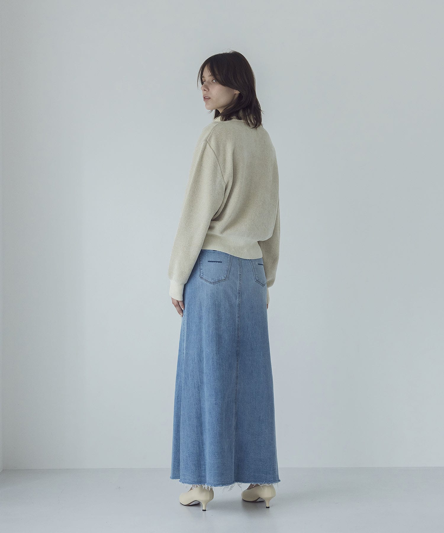 YANUK＞maxi A-line skirt | AND ON JIONE STORE（アンドオン）ジオン