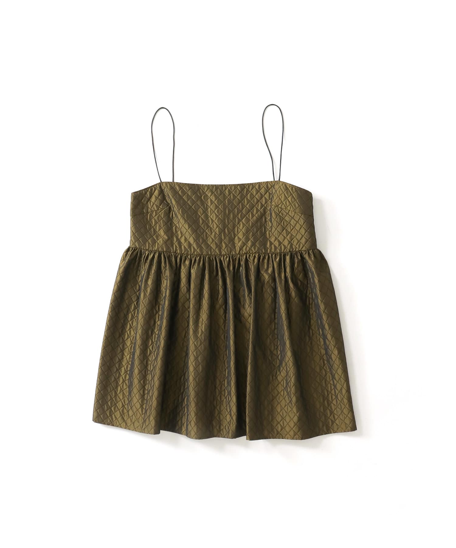 B7＞quilting jacquard cami blouse | AND ON JIONE STORE（アンドオン 
