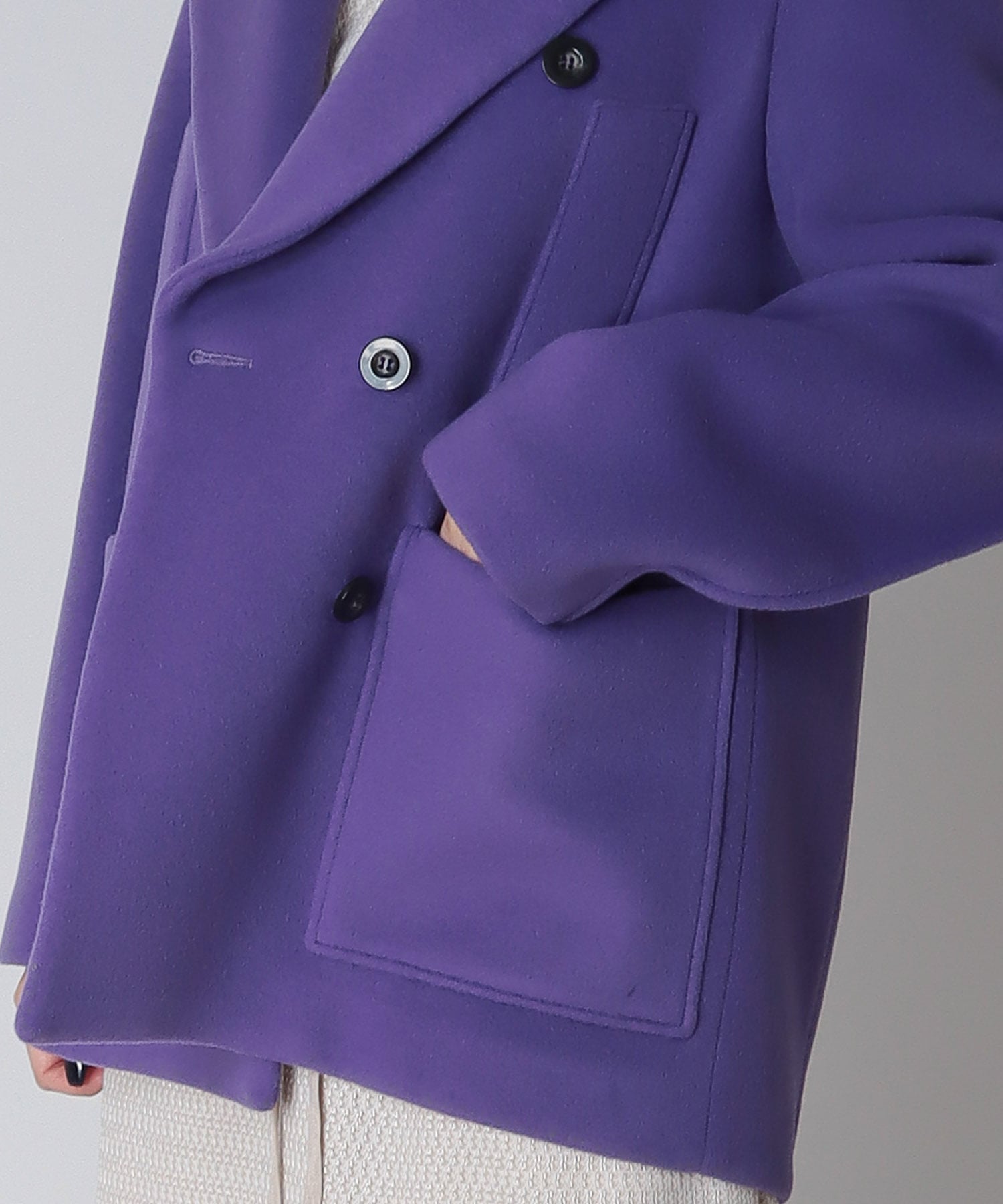 B7＞banana sleeve P coat | AND ON JIONE STORE（アンドオン）ジオン