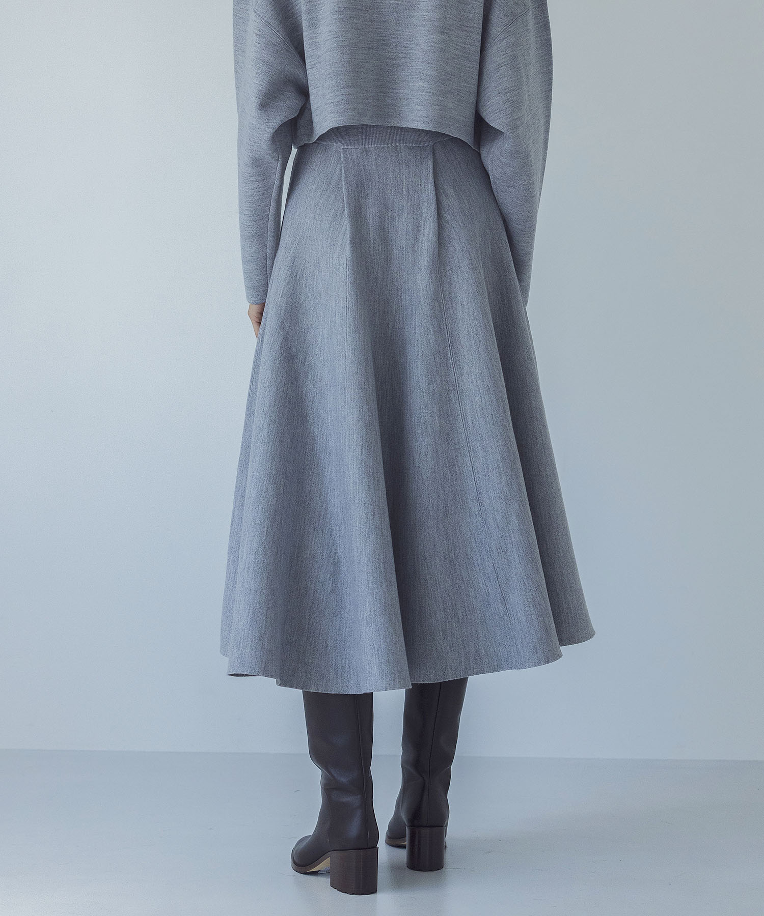 VENIT＞double face knit skirt | AND ON JIONE STORE（アンドオン 