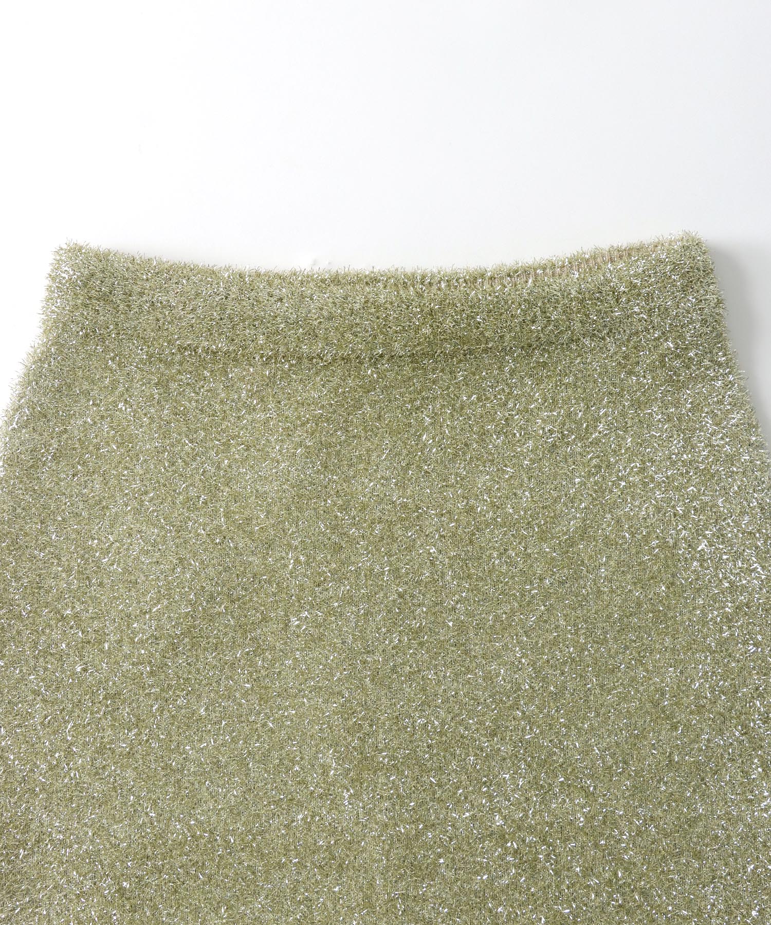 VENIT＞metallic shaggy skirt | AND ON JIONE STORE（アンドオン
