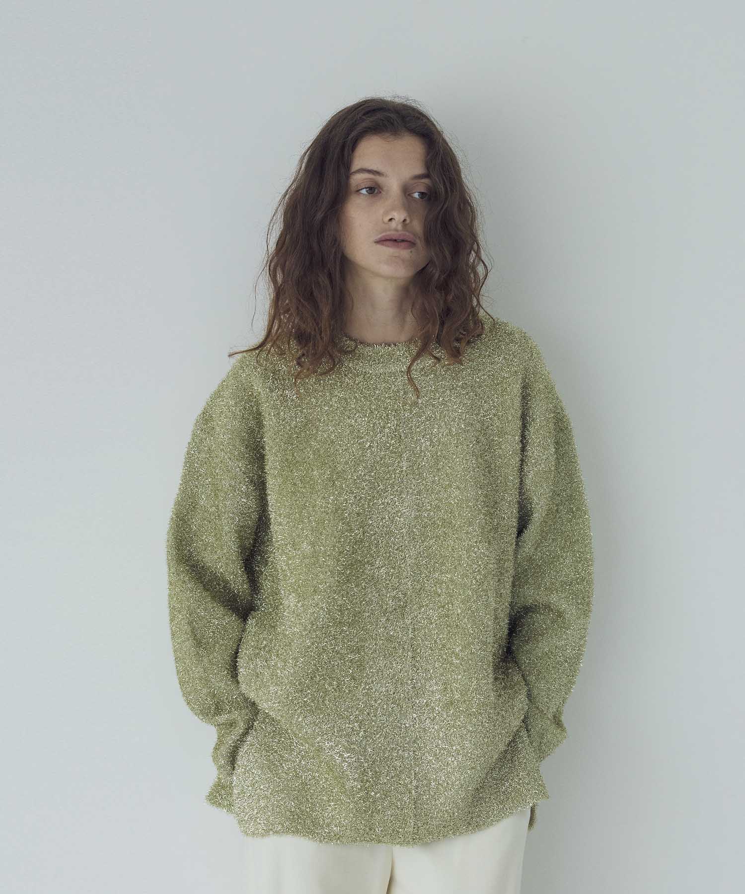 VENIT＞metallic shaggy pullover | AND ON JIONE STORE（アンドオン