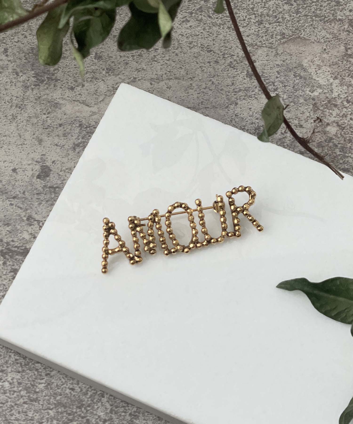 ADER.bijoux＞CUTSTEEL amour brooch | AND ON JIONE STORE 