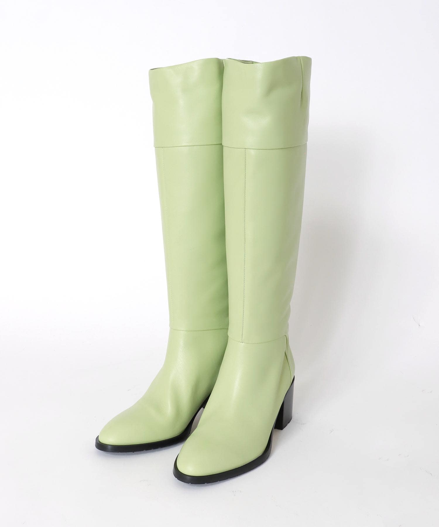 FABIO RUSCONI / COSMO chunky heel long boots(チャンキーヒール