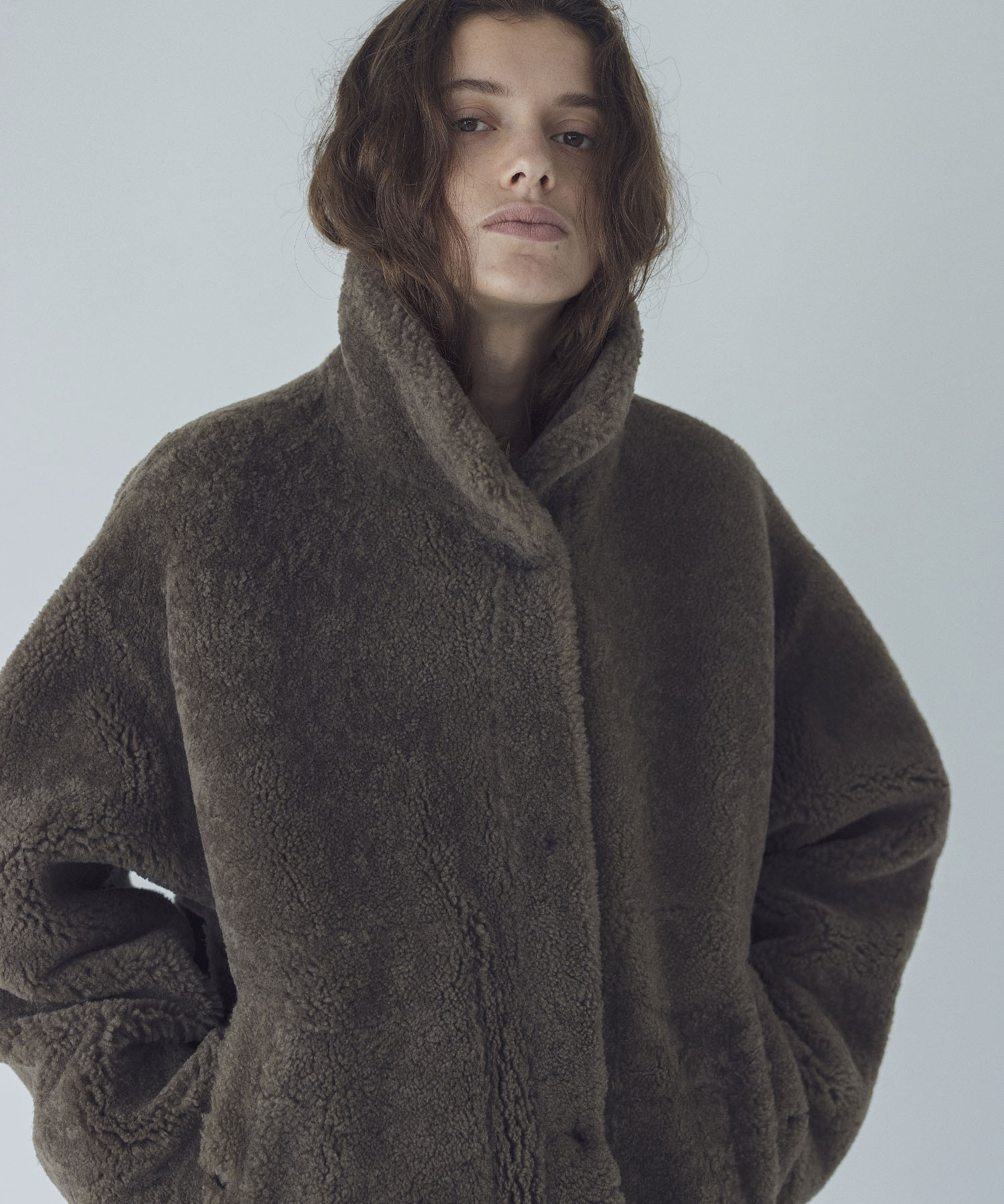 PAOLA GELLI＞wool sheep skin mouton jacket | AND ON JIONE  STORE（アンドオン）ジオン商事公式オンラインストア