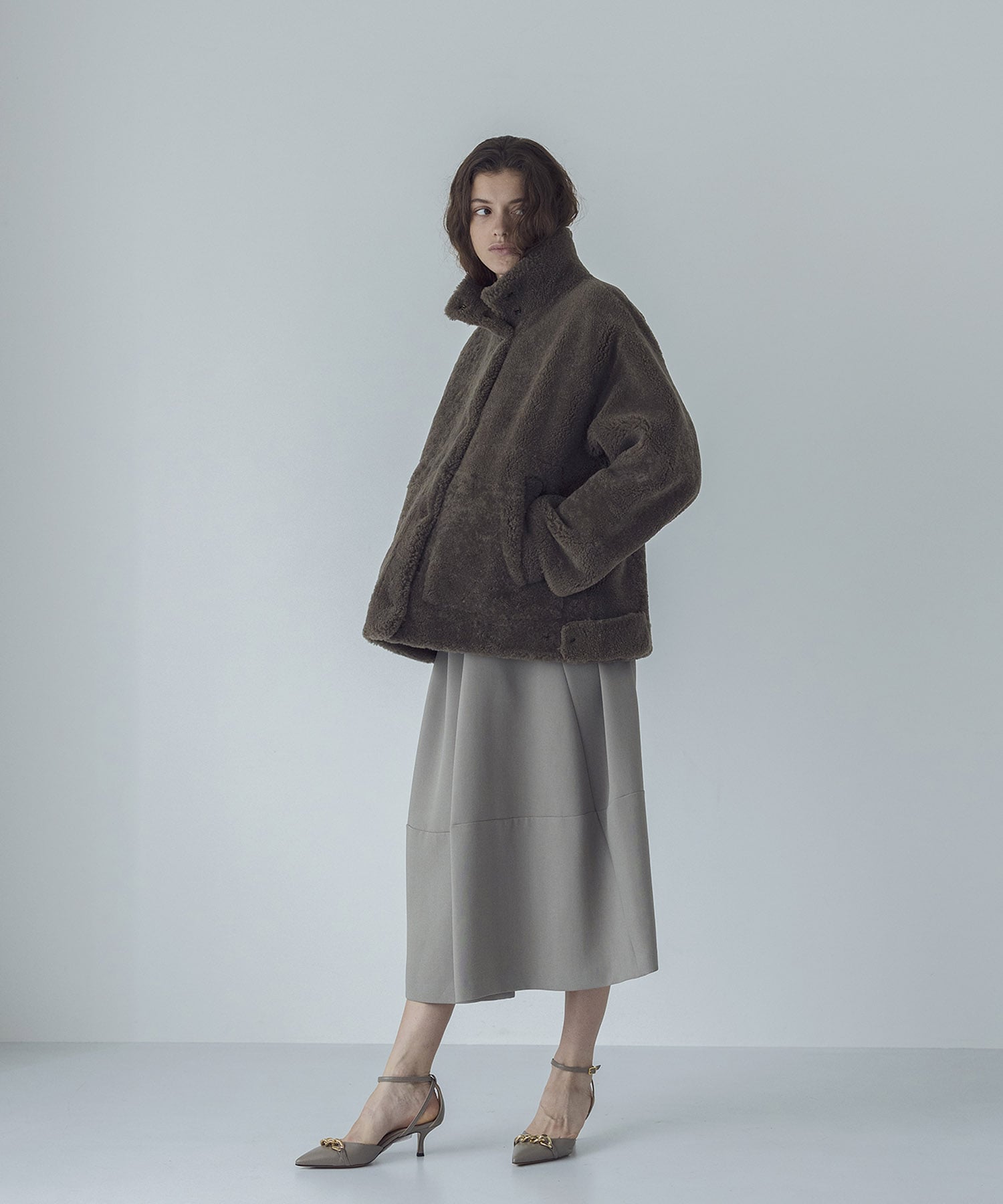 PAOLA GELLI＞wool sheep skin mouton jacket | AND ON JIONE  STORE（アンドオン）ジオン商事公式オンラインストア