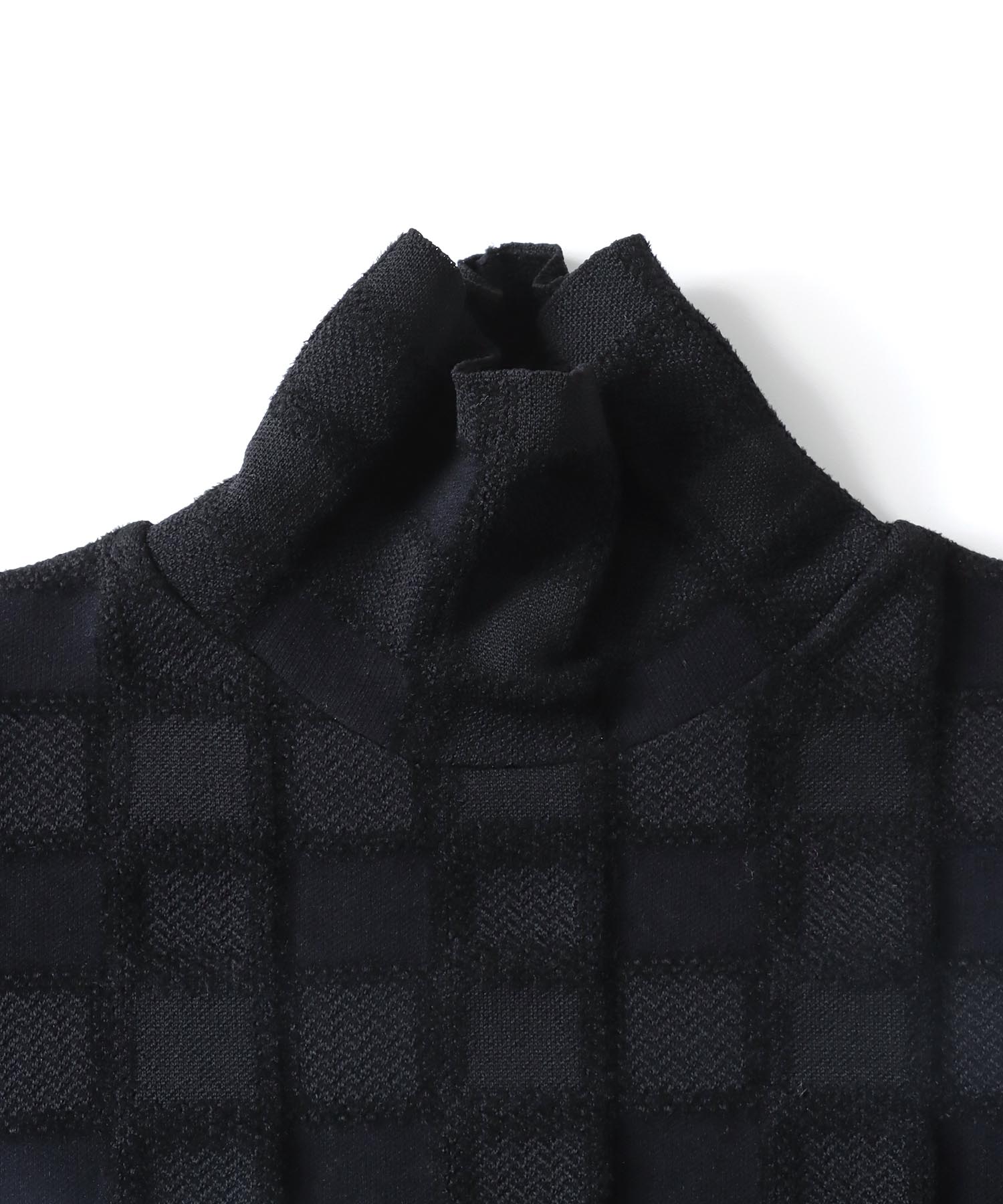 ODAKHA＞plaid turtlenecked sweater | AND ON JIONE STORE