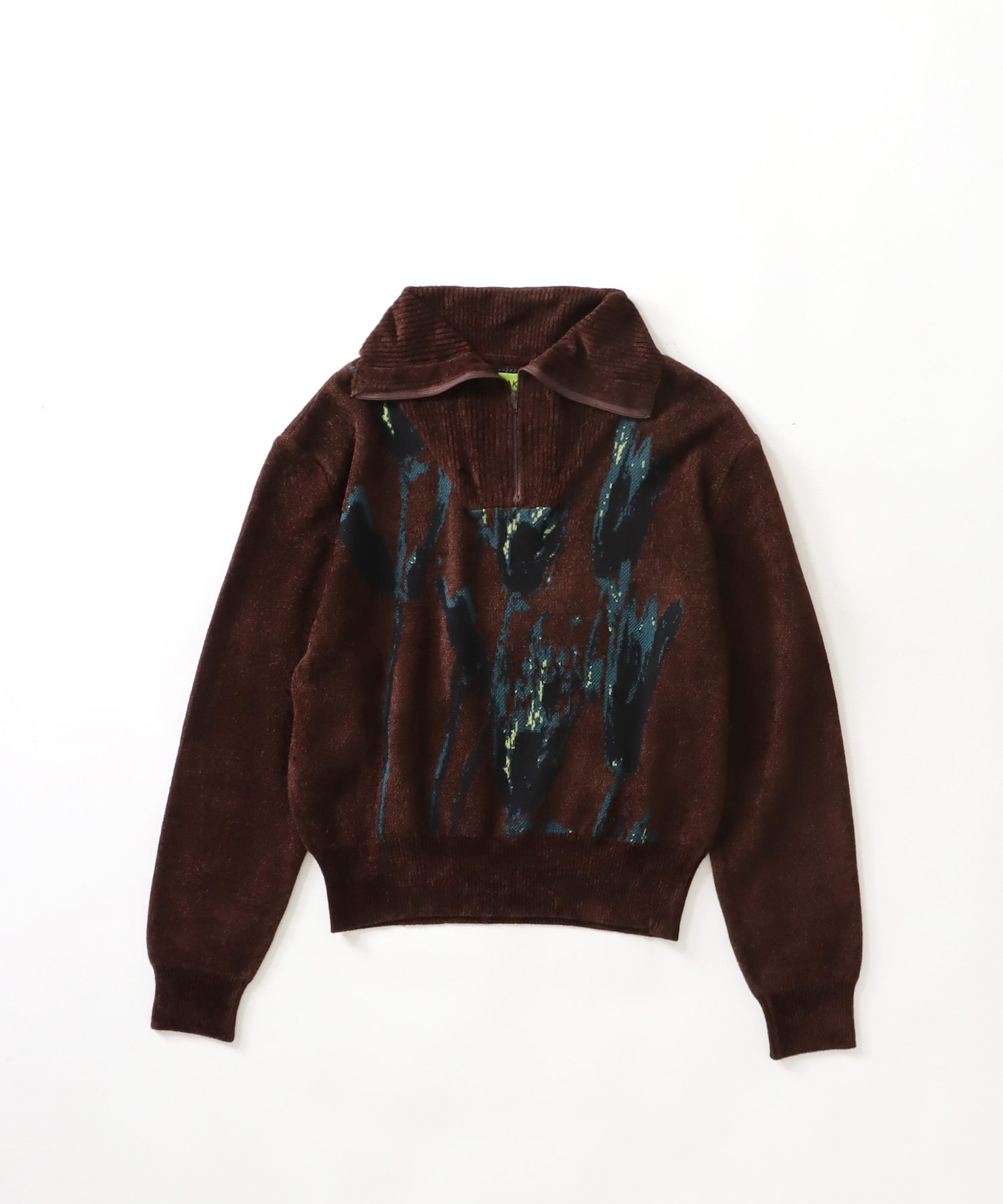 ODAKHA＞tulip zip up knit | AND ON JIONE STORE（アンドオン）ジオン