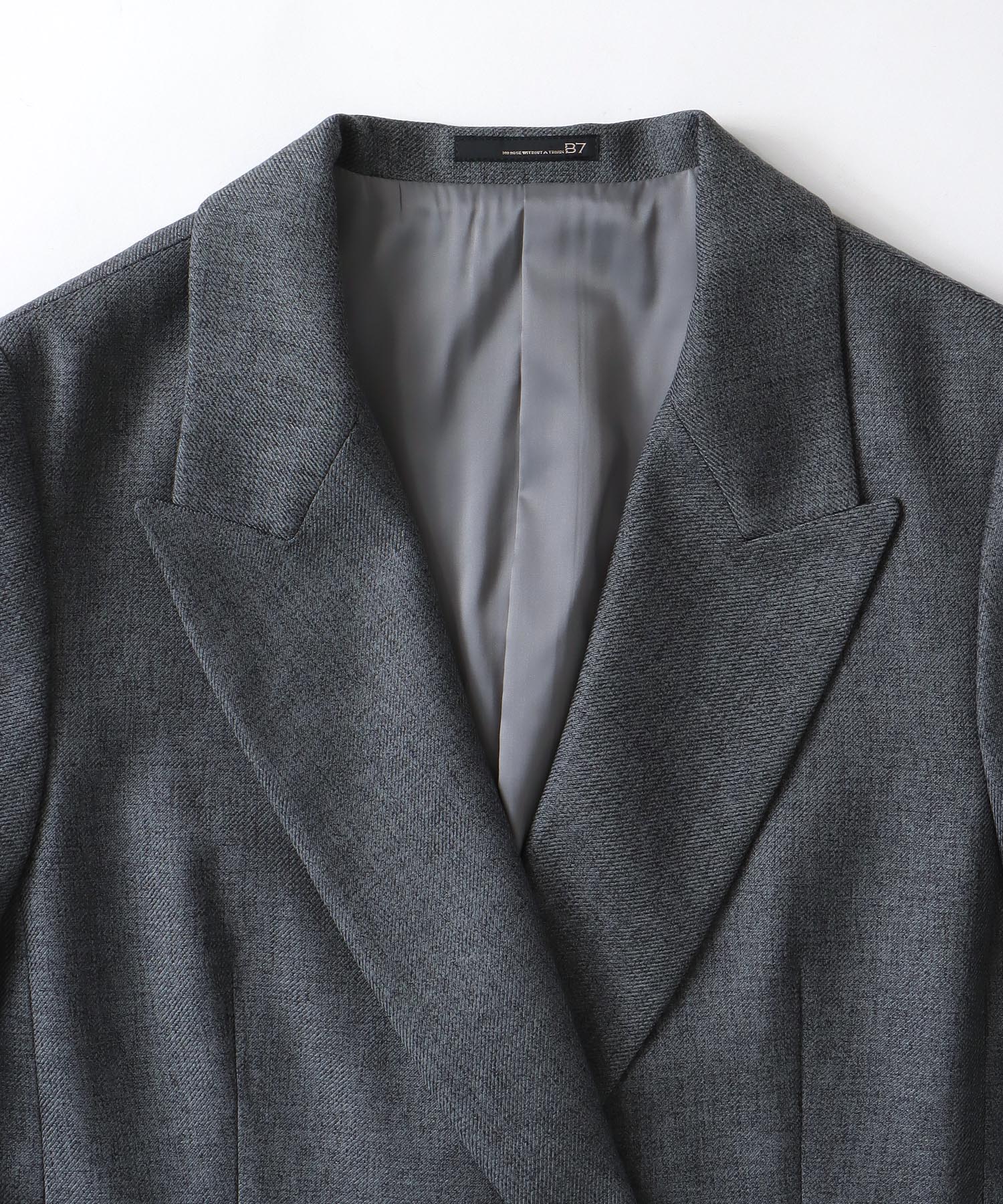 B7＞twill wool like w jacket | AND ON JIONE STORE（アンドオン）ジオン商事公式オンラインストア