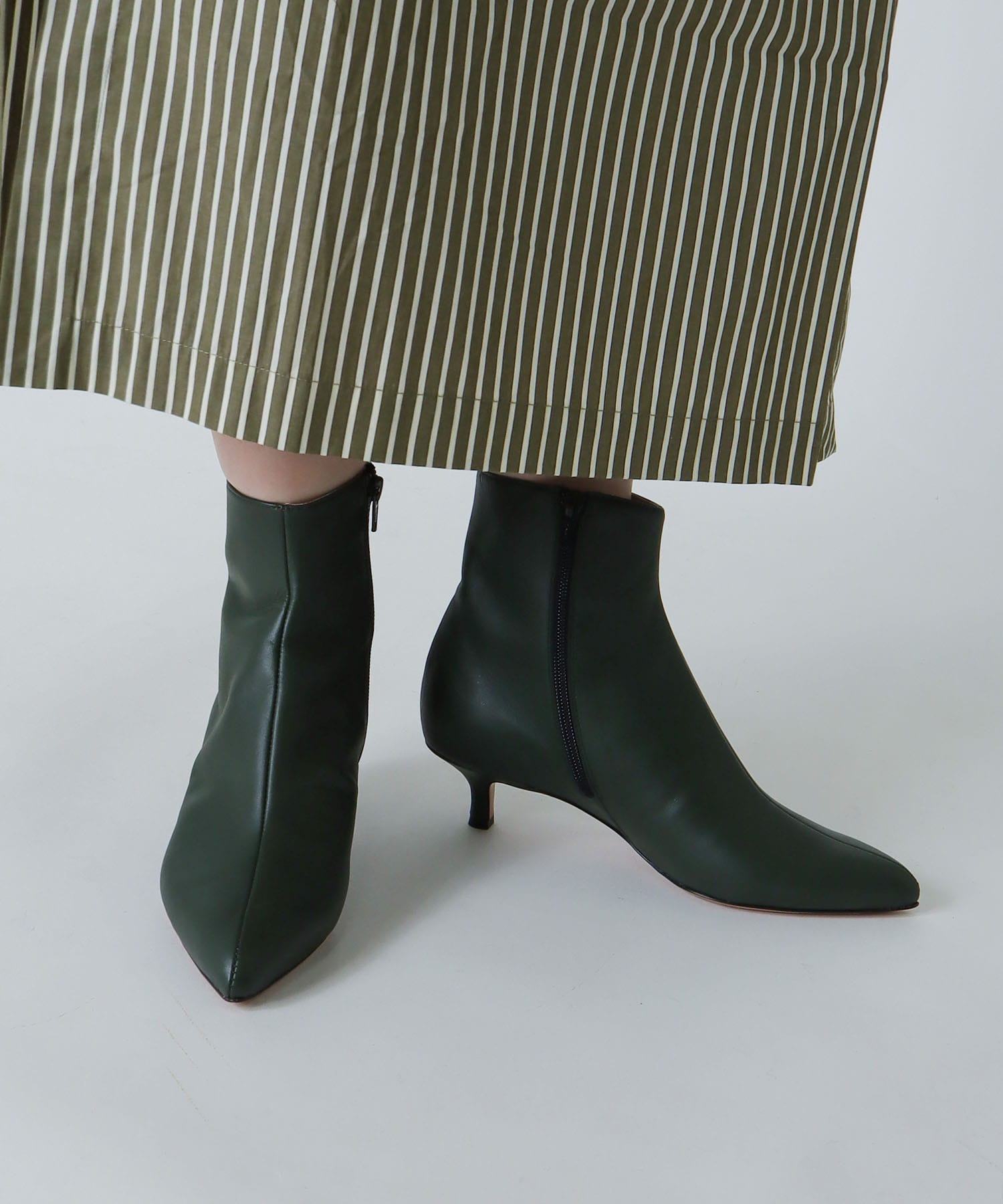 FABIO RUSCONI＞GABRY pointed toe short boots | AND ON JIONE  STORE（アンドオン）ジオン商事公式オンラインストア