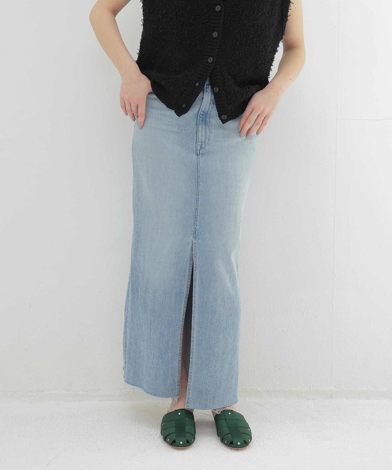 ＜YANUK＞Slit Long Skirt