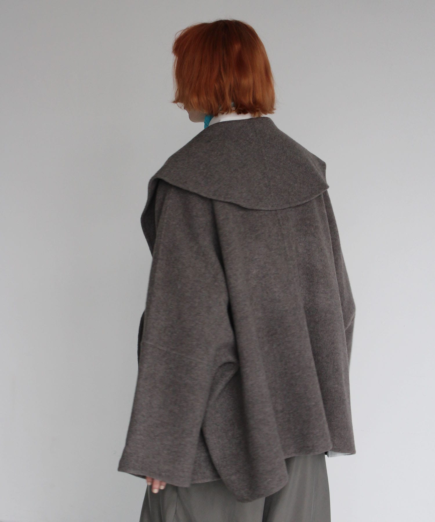 rever shawl collar midi coat | AND ON JIONE STORE（アンドオン