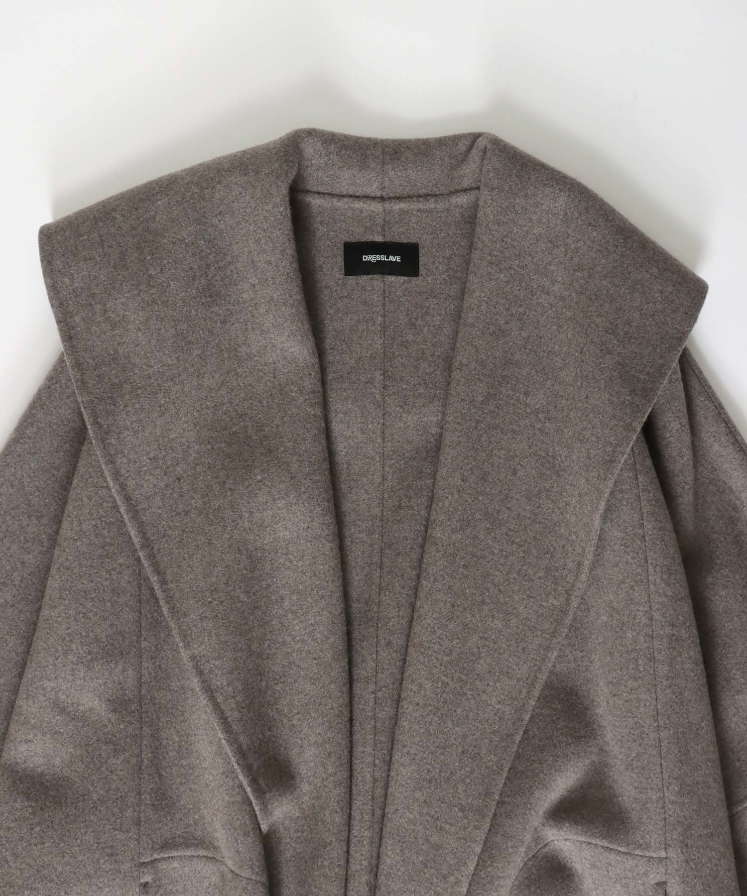 rever shawl collar midi coat | AND ON JIONE STORE（アンドオン