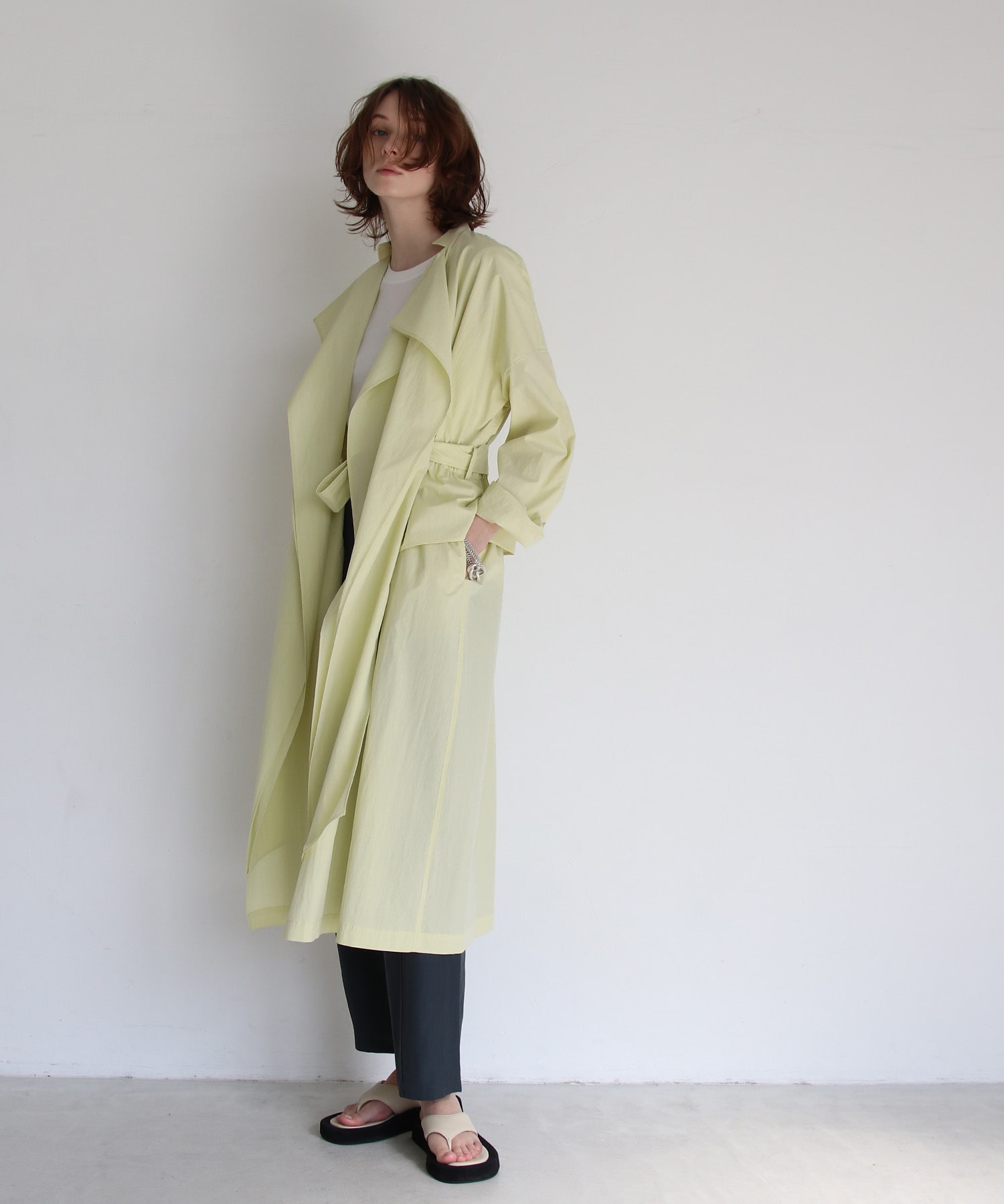 vintage typewriter design coat | AND ON JIONE STORE（アンドオン