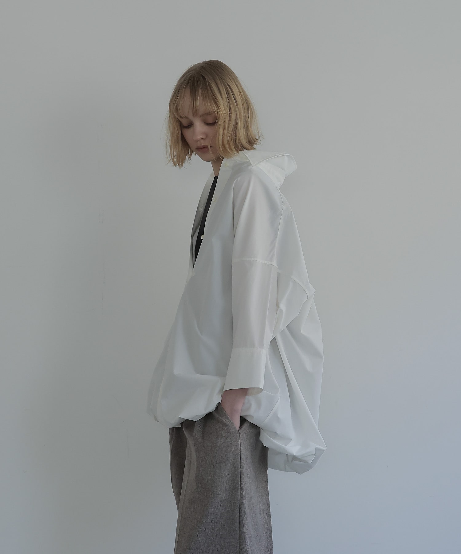 typewriter ×jersey join blouse | AND ON JIONE STORE（アンドオン