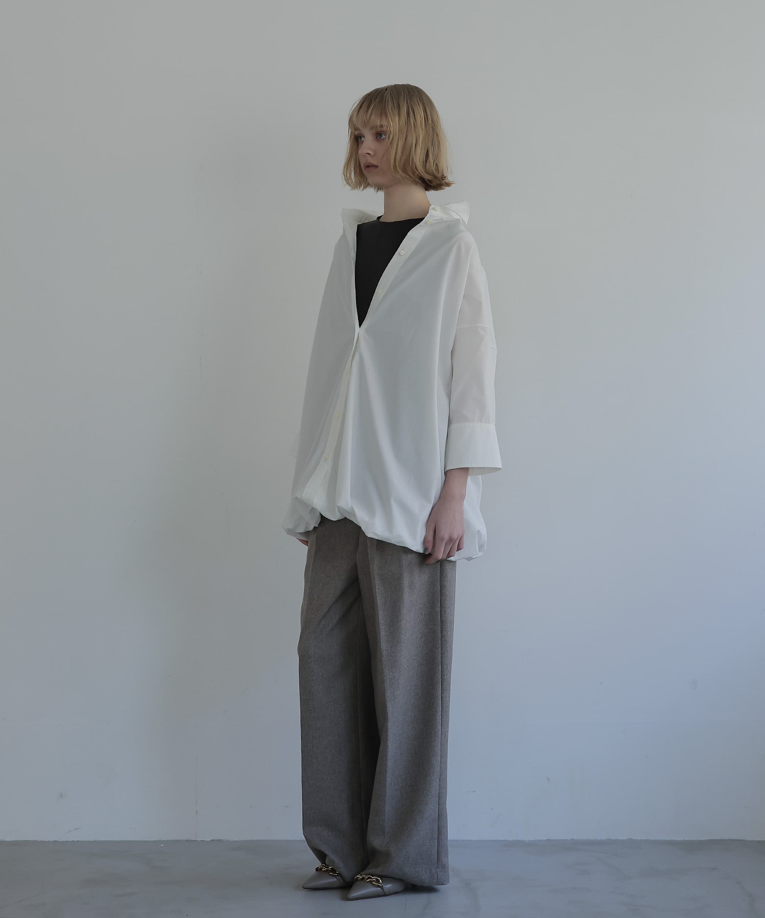 typewriter ×jersey join blouse | AND ON JIONE STORE（アンドオン