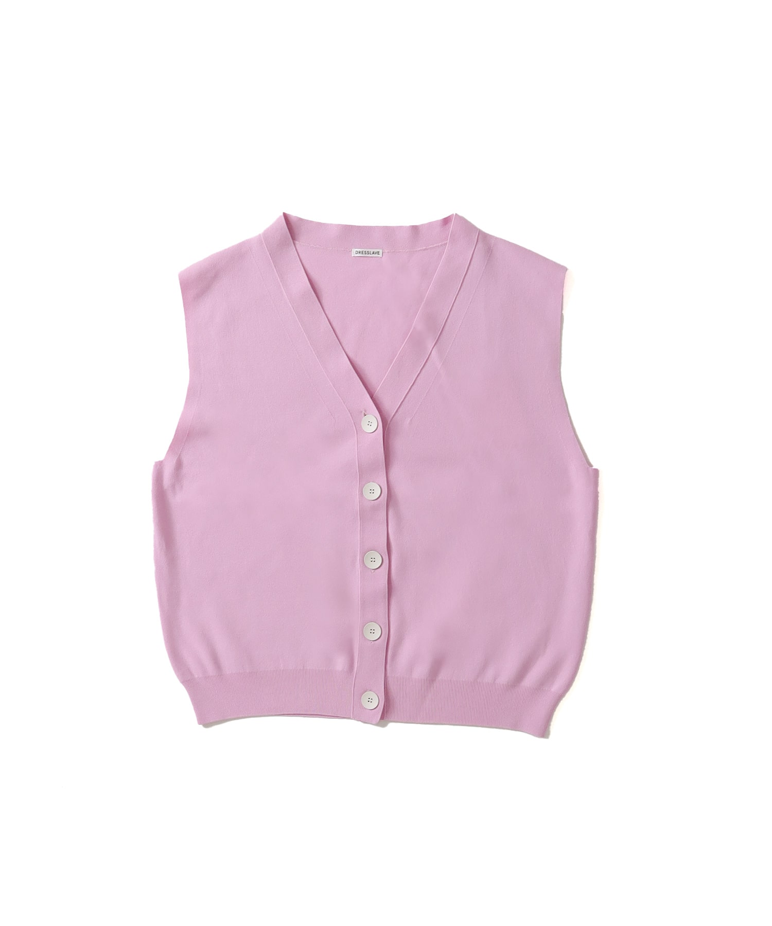 cotton acetate layered vest | AND ON JIONE STORE（アンドオン