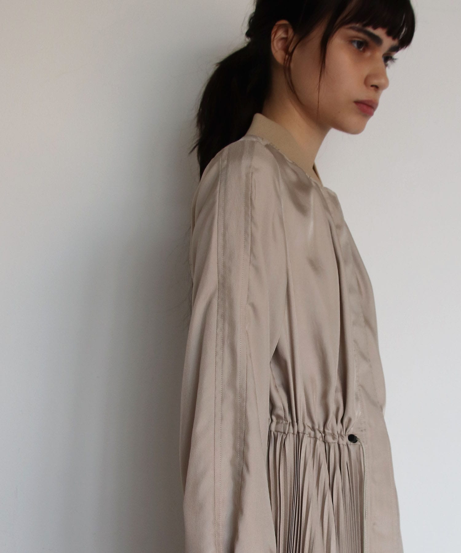 pleats long＆lean MA-1 | AND ON JIONE STORE（アンドオン）ジオン