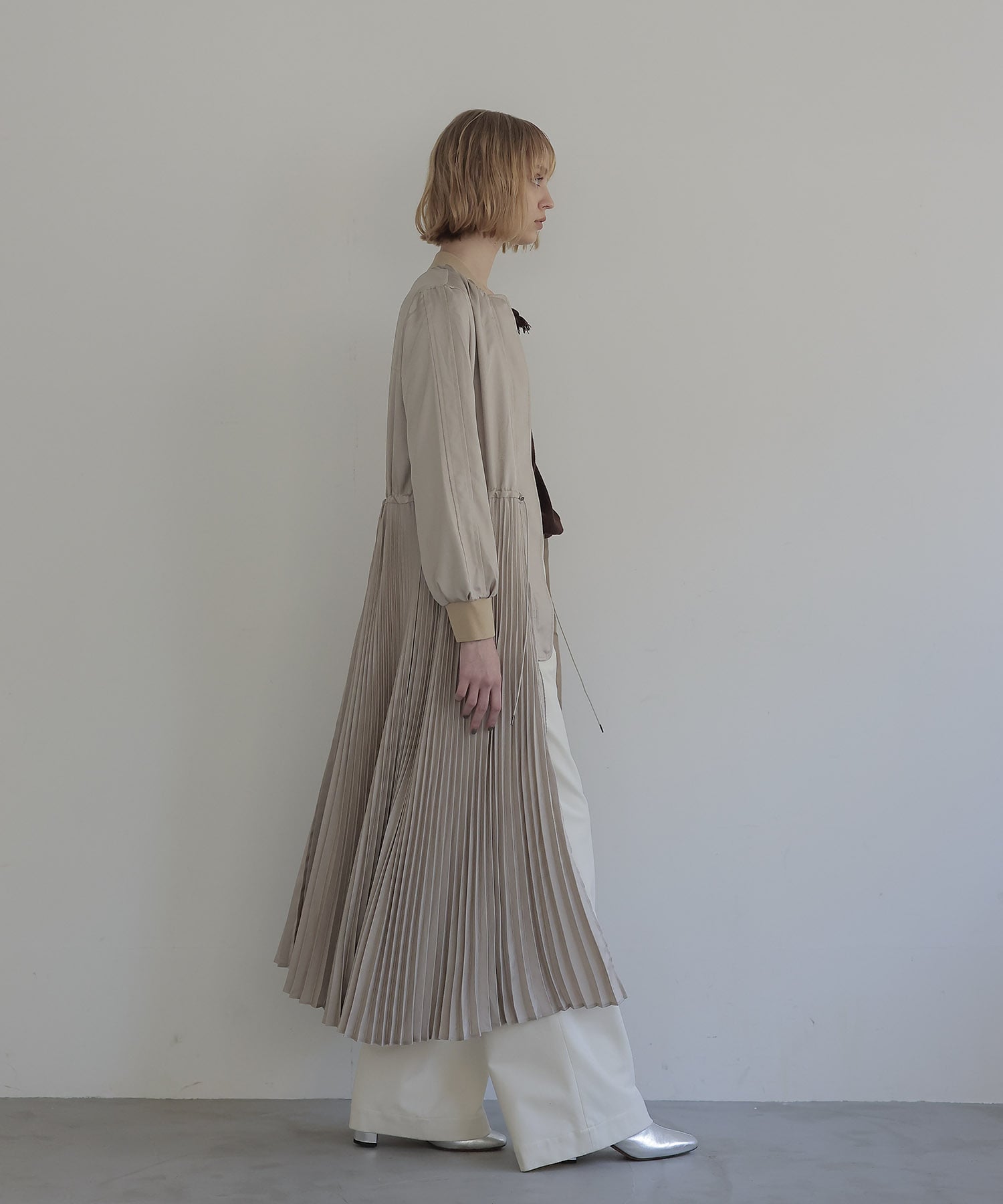pleats long＆lean MA-1 | AND ON JIONE STORE（アンドオン）ジオン