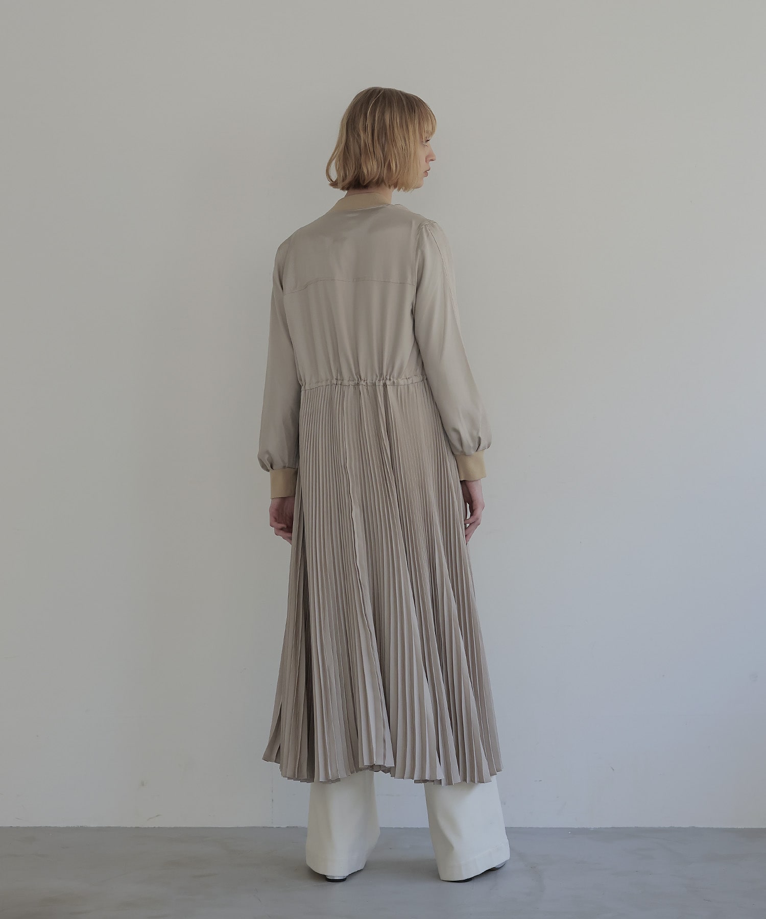 pleats long＆lean MA-1 | AND ON JIONE STORE（アンドオン）ジオン