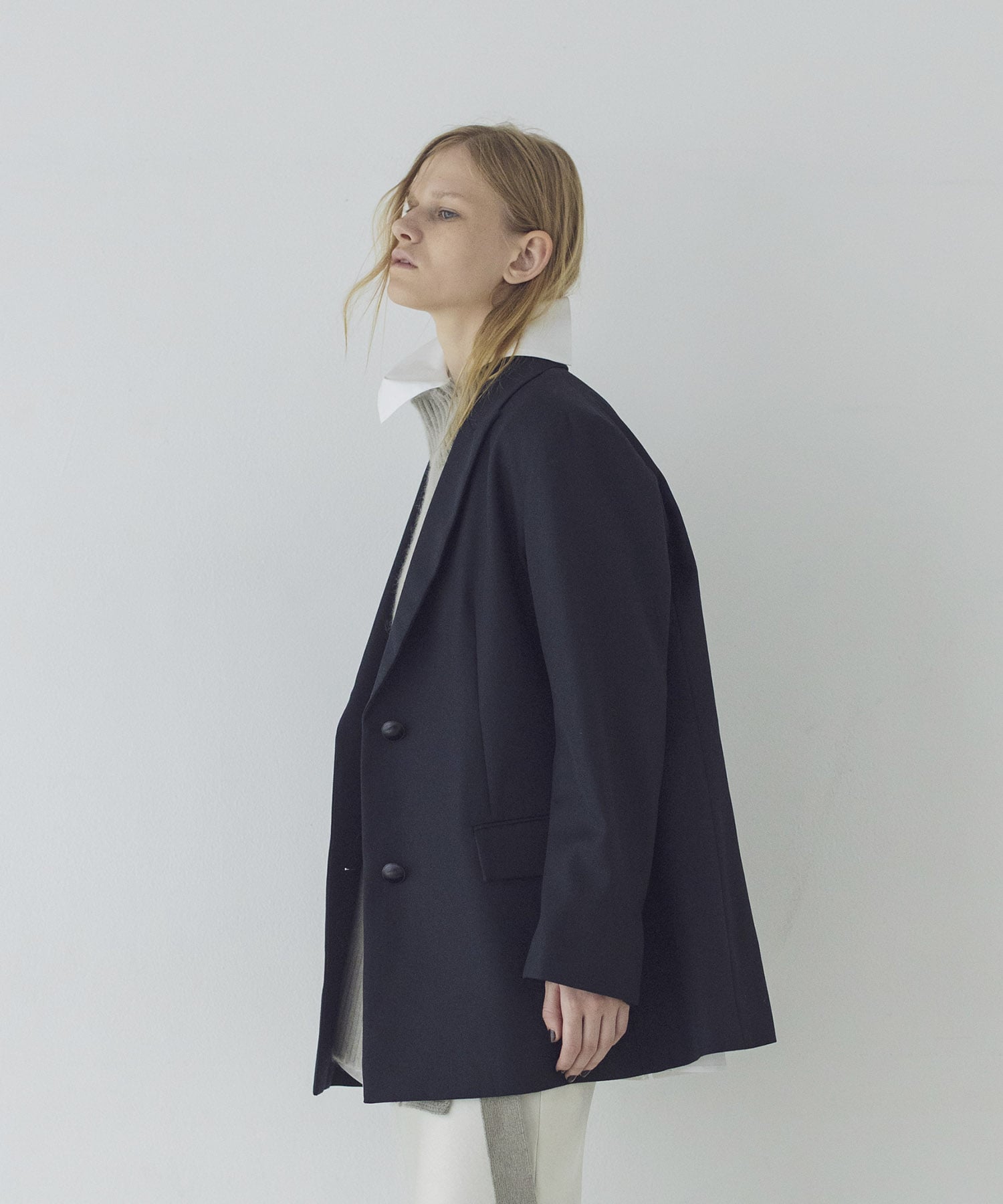 GUMI wool tailored over coat | AND ON JIONE STORE（アンドオン