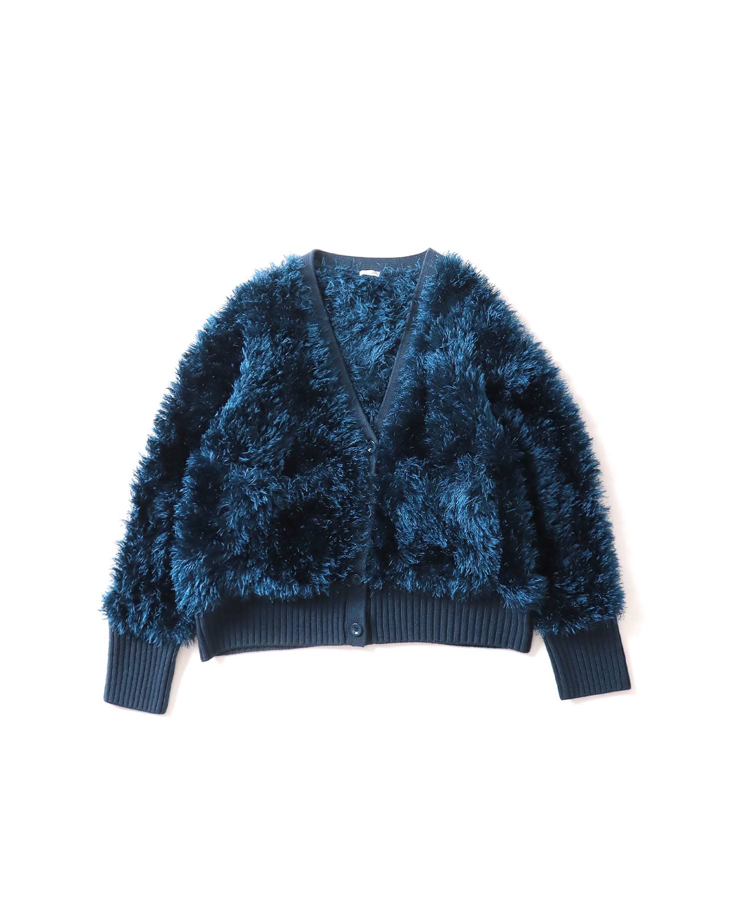 feather yarn over size cardigan | AND ON JIONE STORE（アンドオン