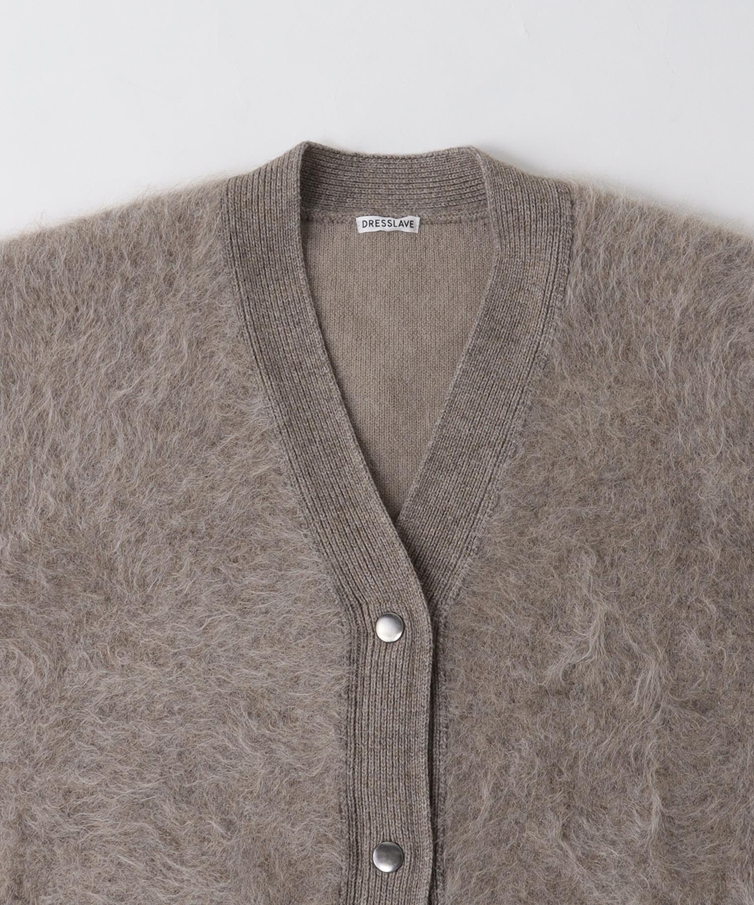 alpaca shaggy cardigan jacket | AND ON JIONE STORE（アンドオン