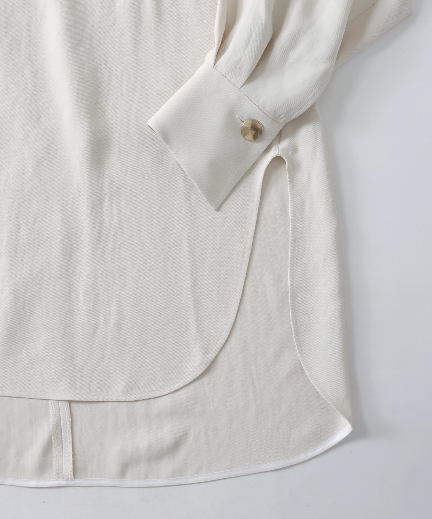 acetate hem length design blouse | AND ON JIONE STORE（アンドオン