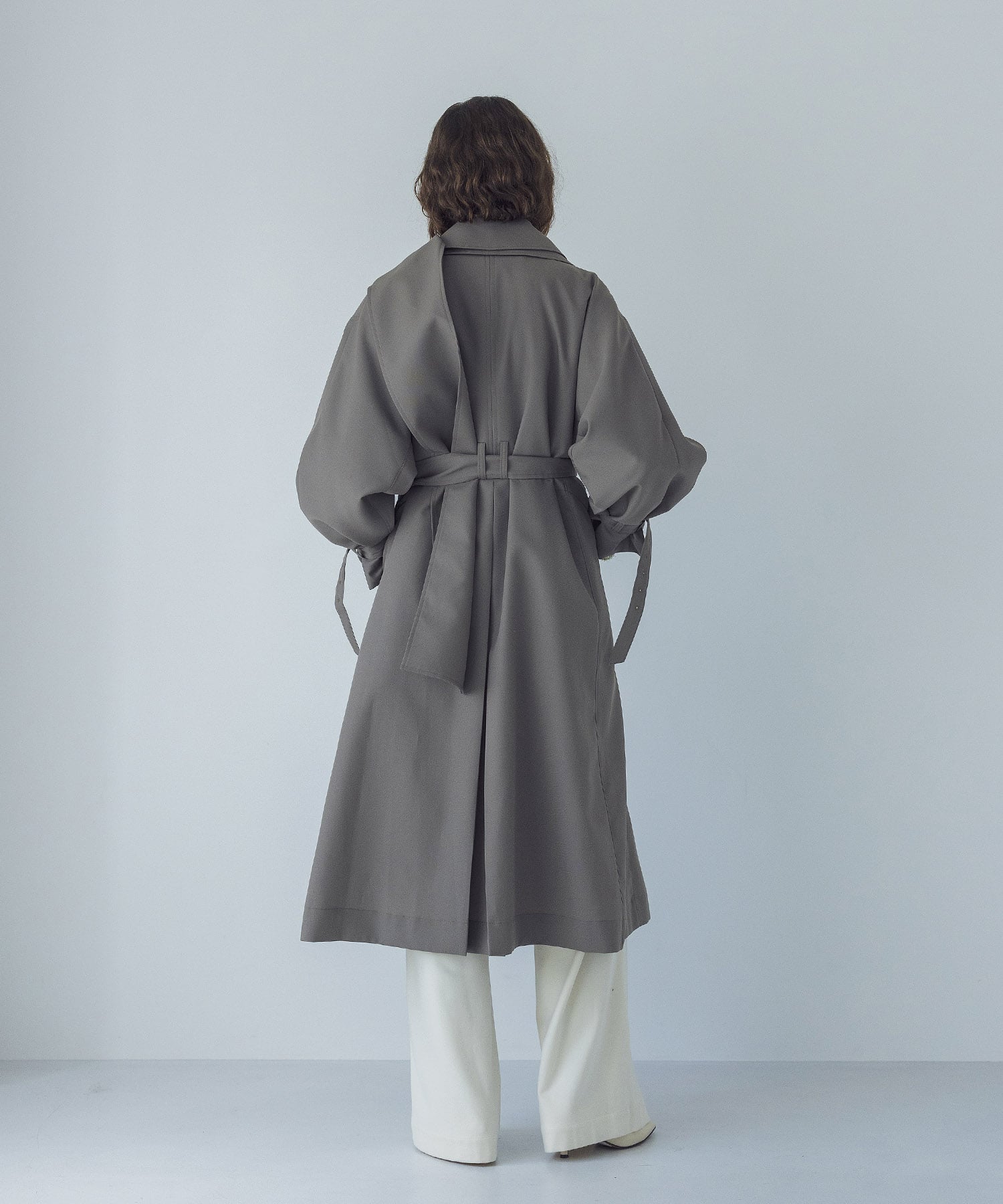 T/W layered collar tailored coat(レイヤードカラーテーラードコート)-