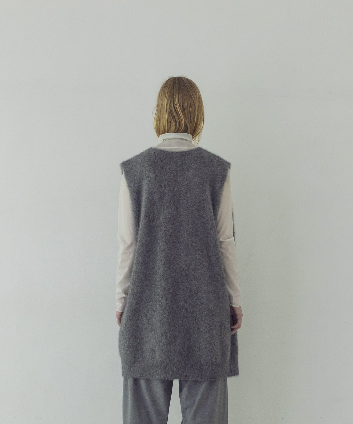 fox cashmere gillet | AND ON JIONE STORE（アンドオン）ジオン商事