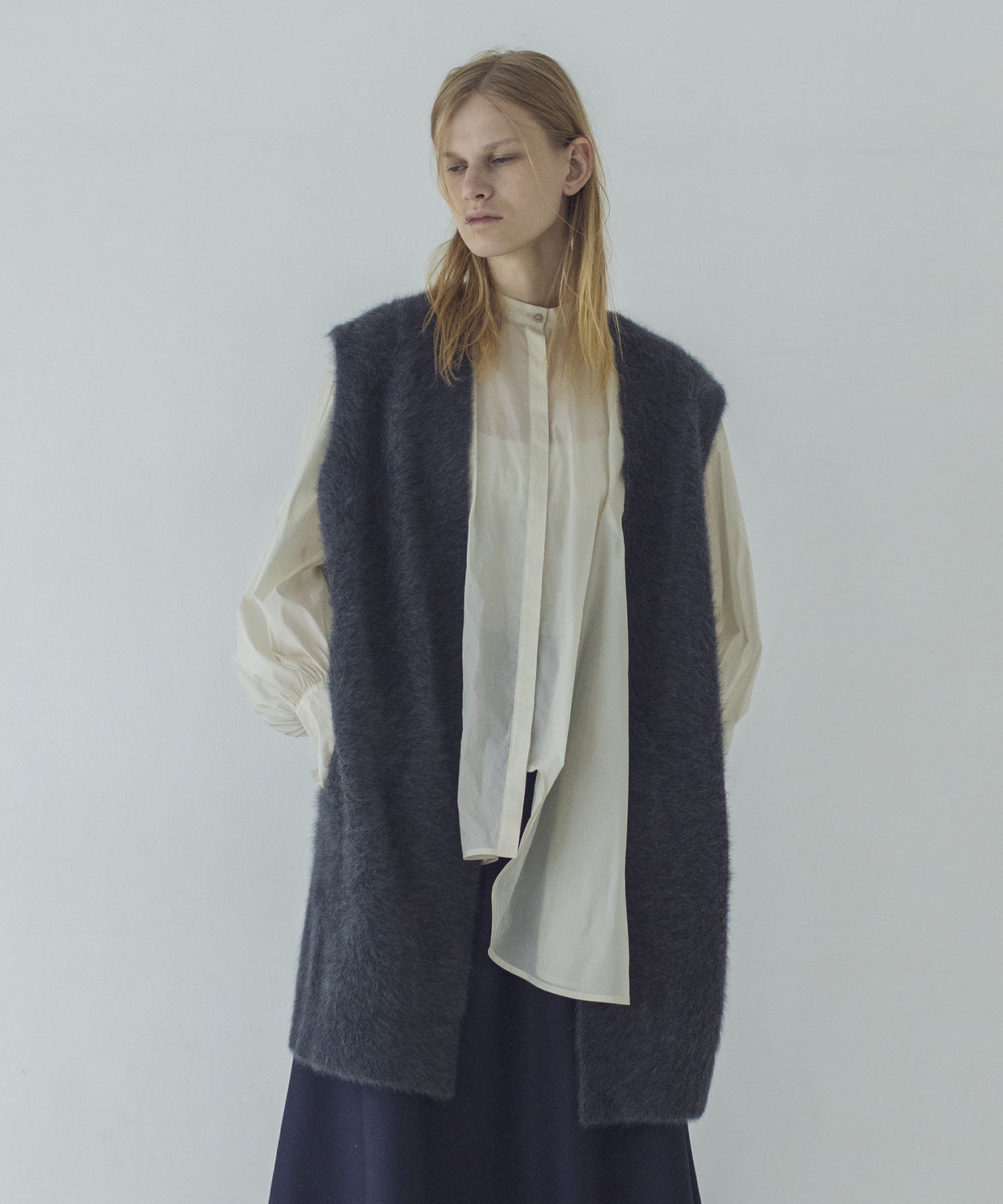 fox cashmere gillet | AND ON JIONE STORE（アンドオン）ジオン商事