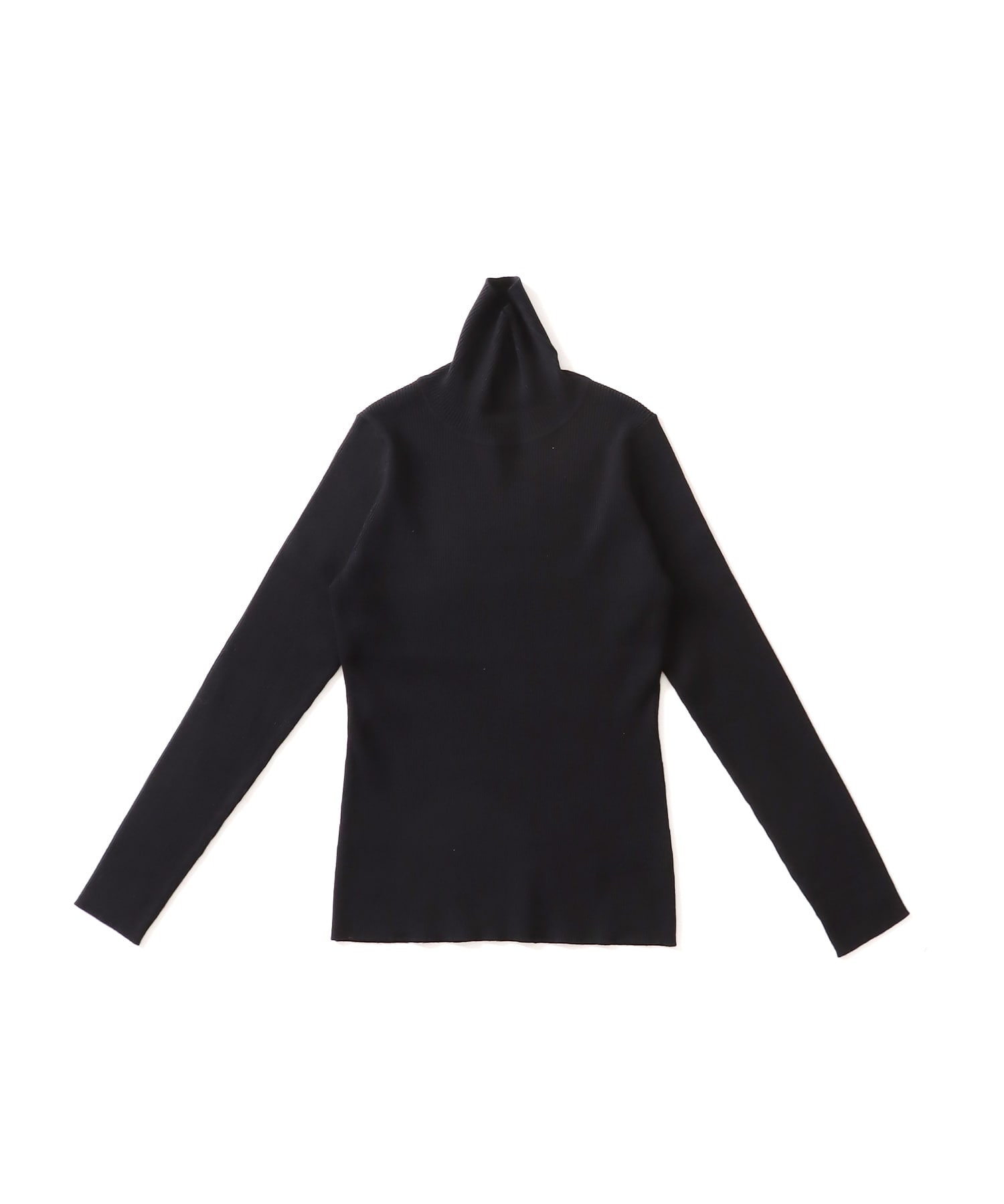 rib basic turtleneck pullover | AND ON JIONE STORE（アンドオン