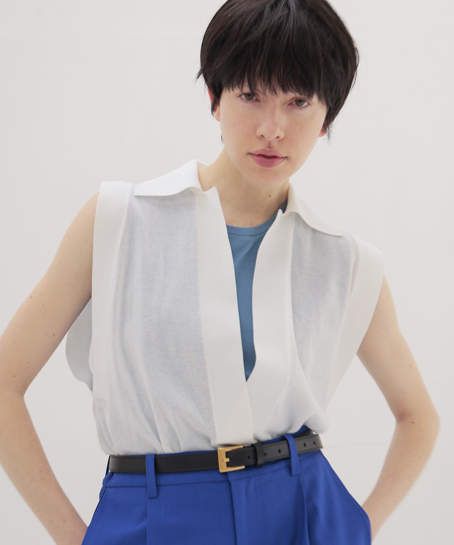 sheer skipper knit