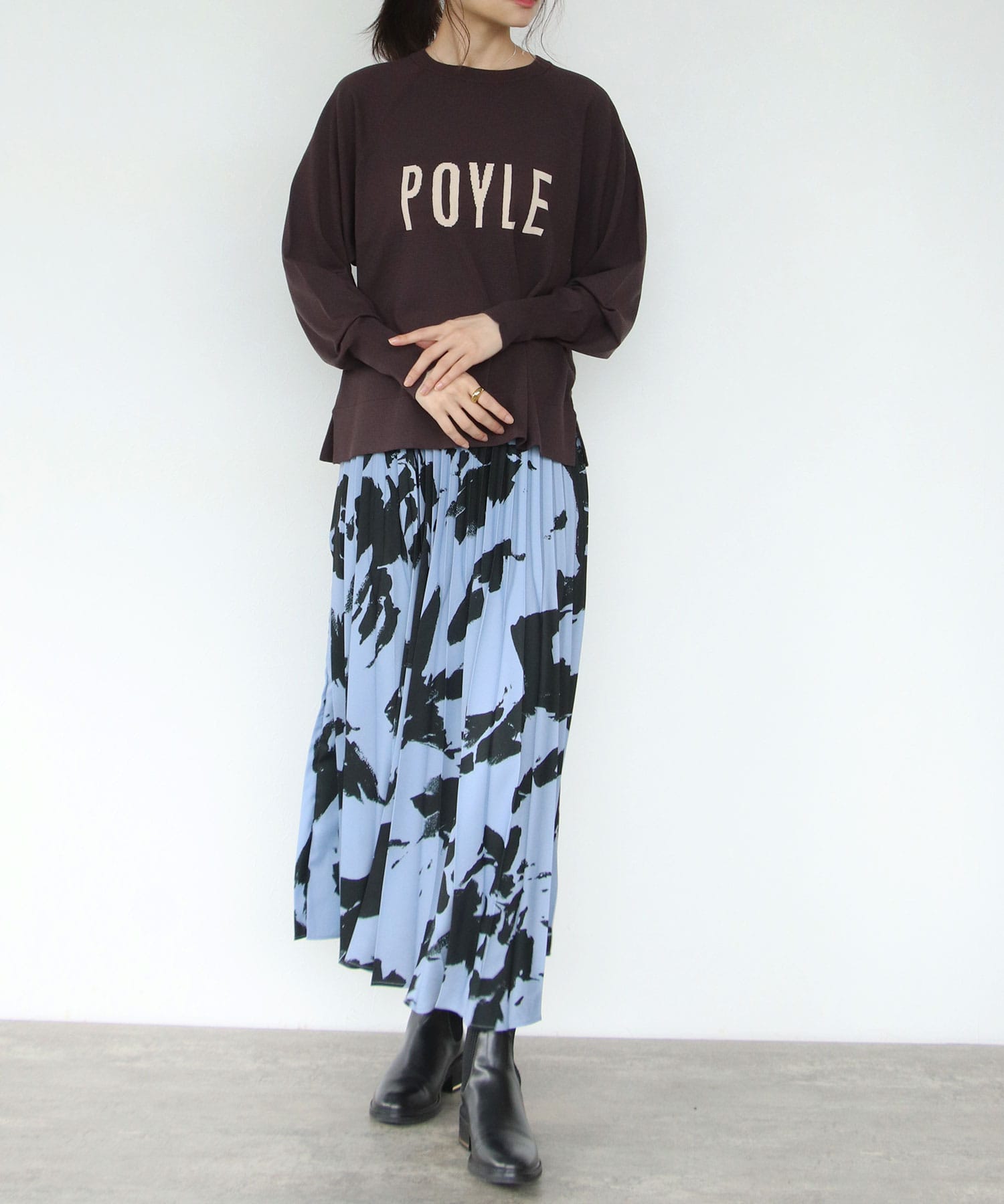 POYLEロゴニットプルオーバー | AND ON JIONE STORE（アンドオン