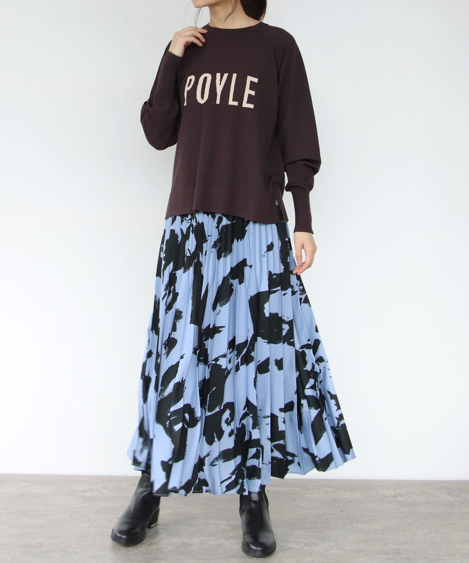 POYLEロゴニットプルオーバー | AND ON JIONE STORE（アンドオン