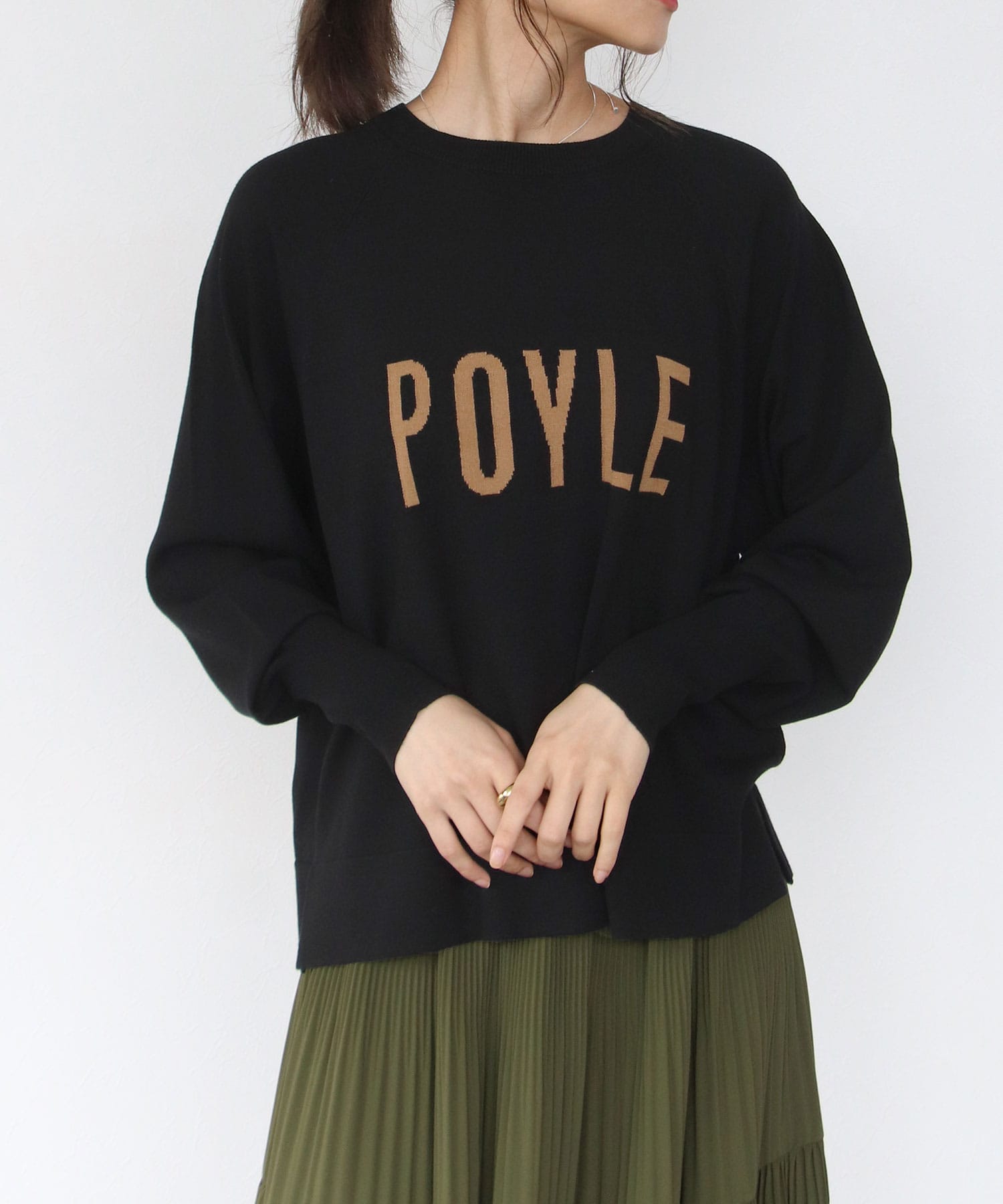 POYLEロゴニットプルオーバー | AND ON JIONE STORE（アンドオン