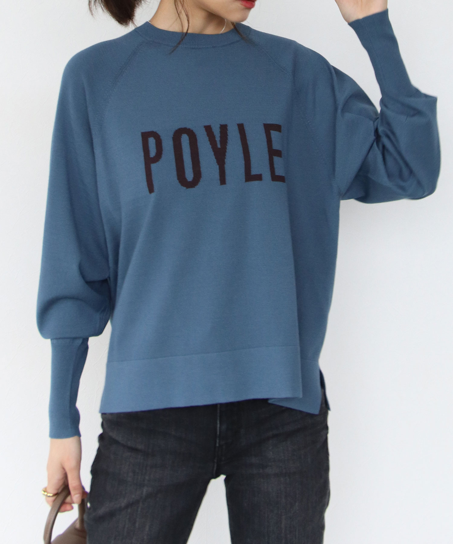 POYLEロゴニットプルオーバー | AND ON JIONE STORE（アンドオン